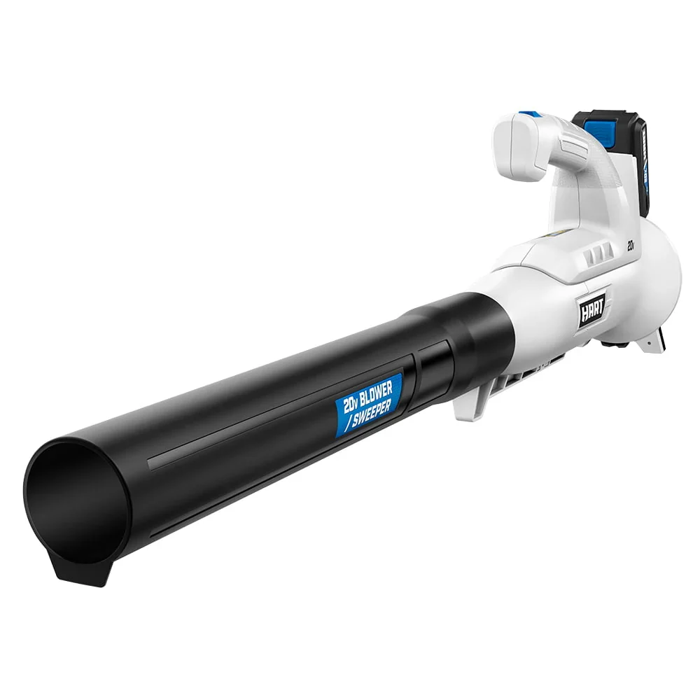 Hart 20-Volt 200 CFM Bazooka Blower Kit, (1) 20-Volt 2Ah Lithium-Ion Battery and Charger