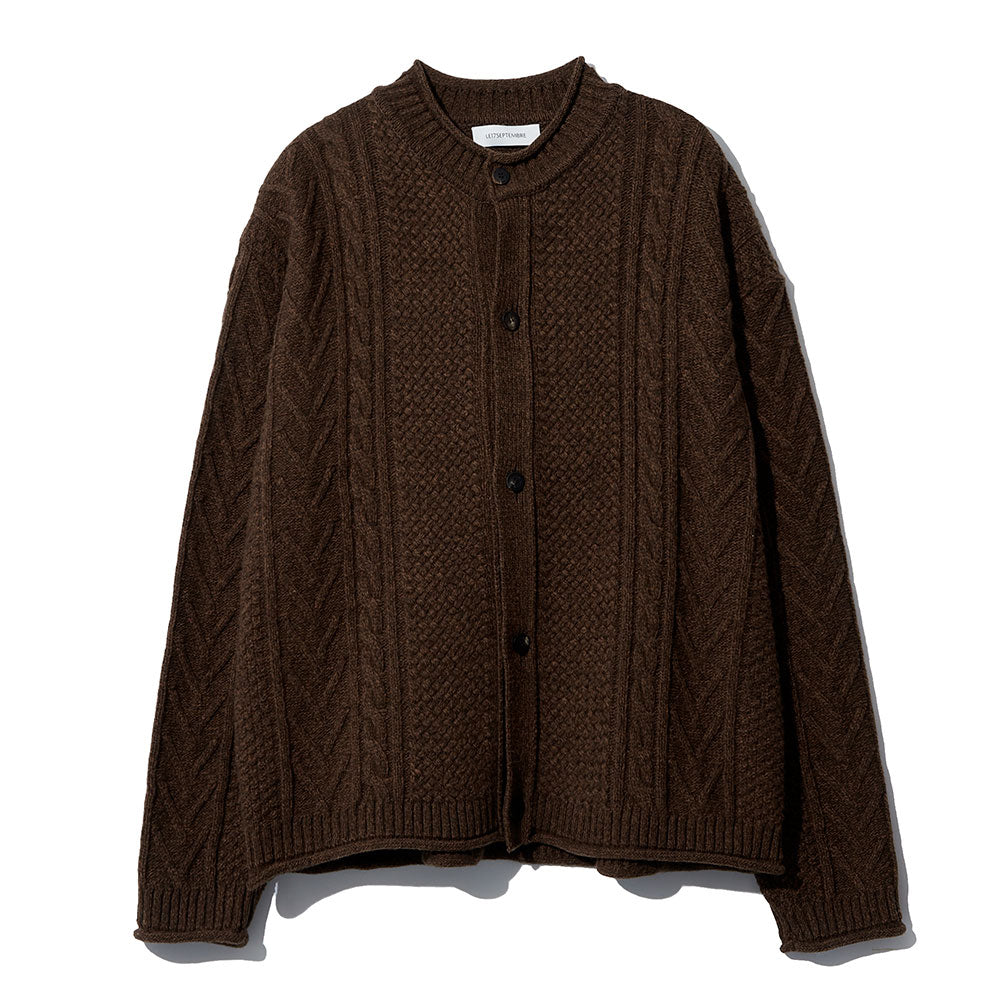 Le 17 septembre - Cardigan Twisted - Marron