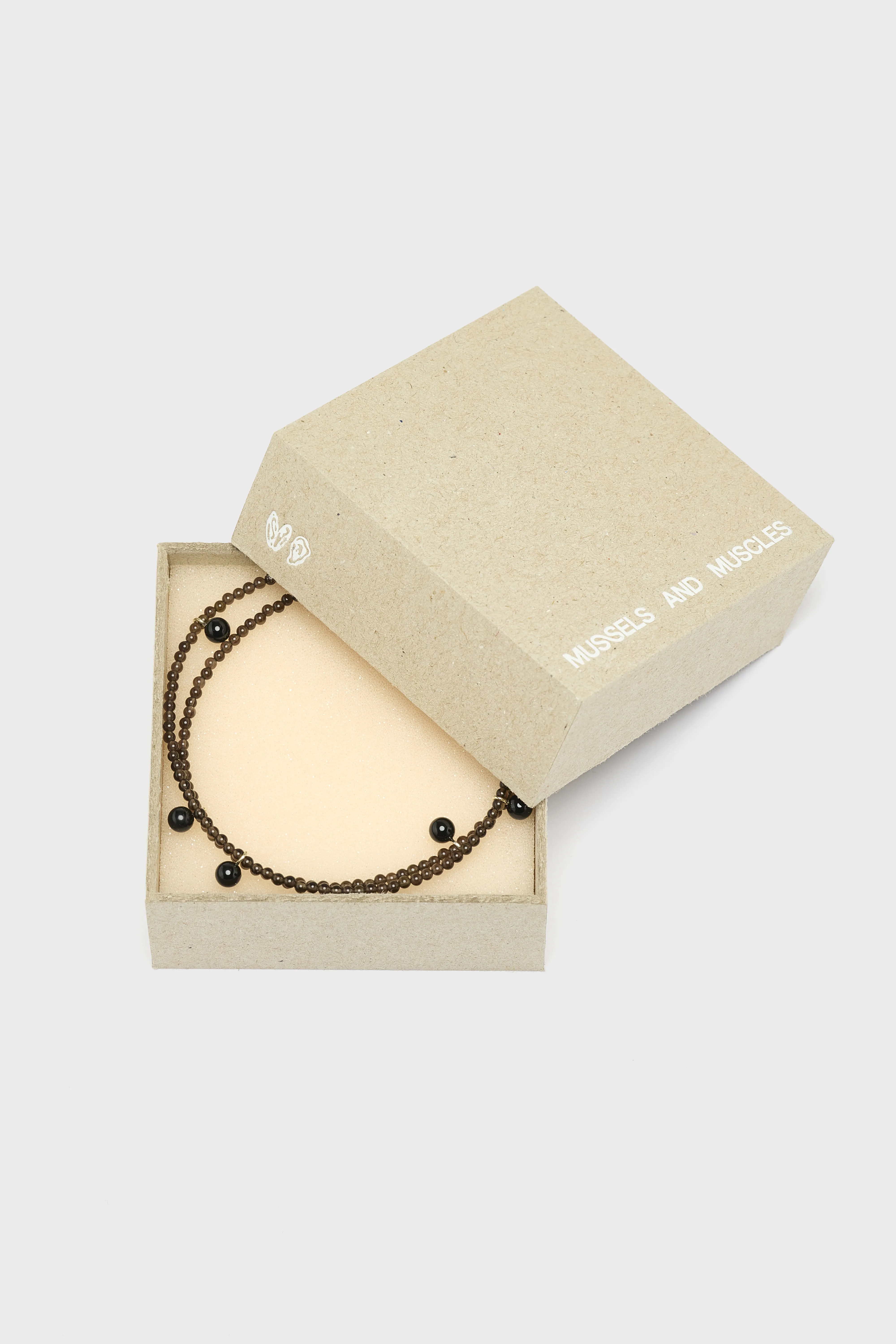 Bellerose Smoky Tiny Dew Necklace  (252 / W / BLACK)