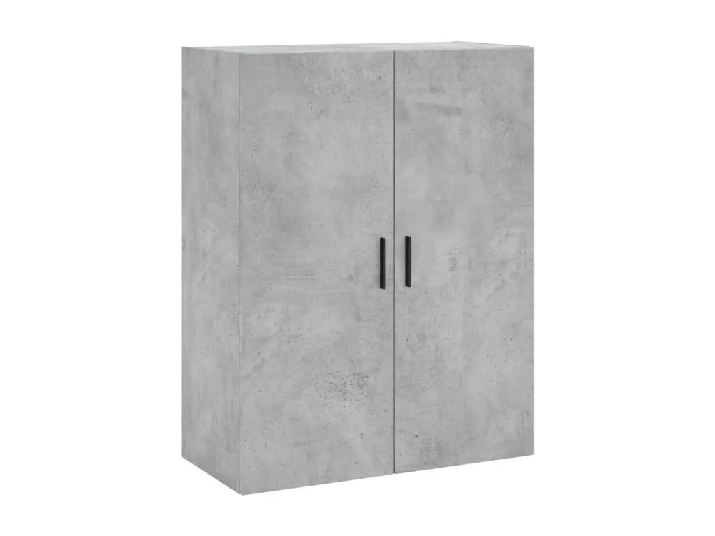Armario mural gris hormigón 69.5x34x90 cm – Funcional y elegante