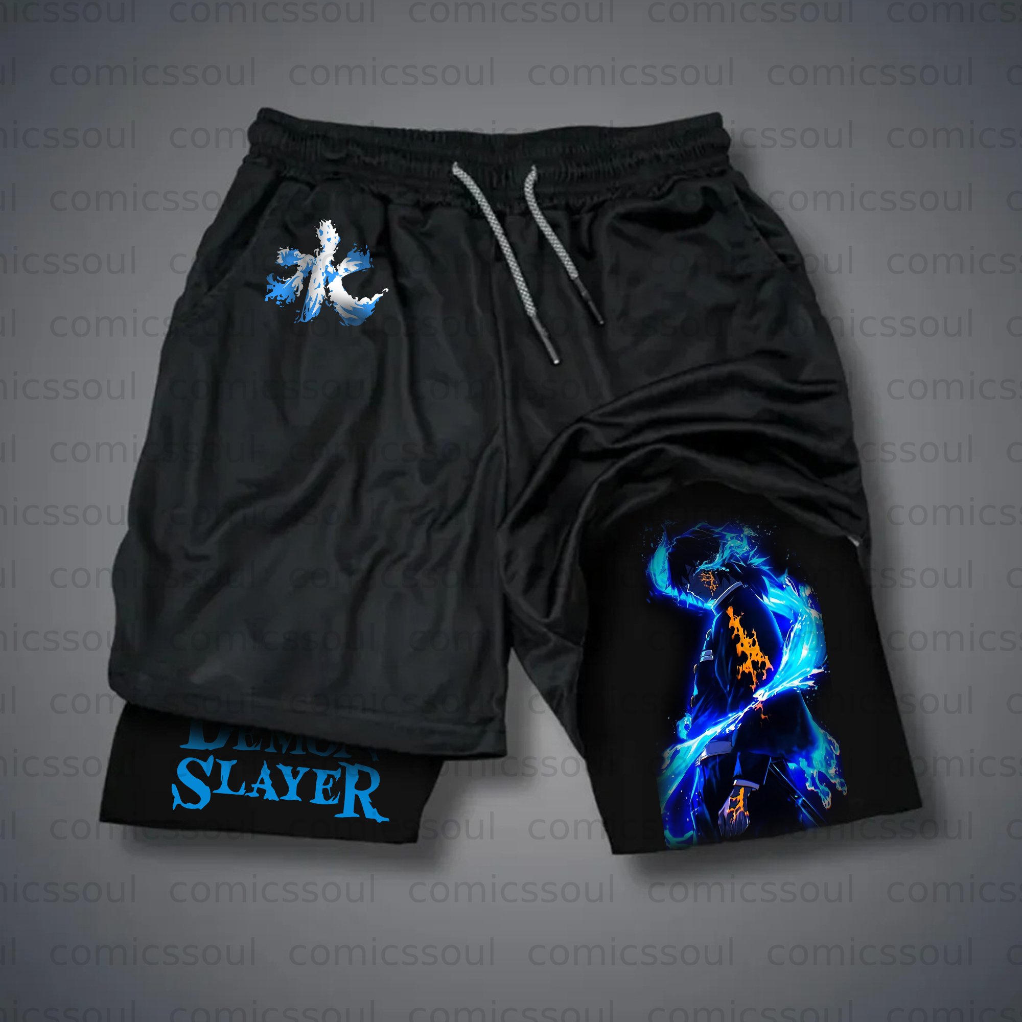 Unisex Casual Anime Streetwear Shorts
