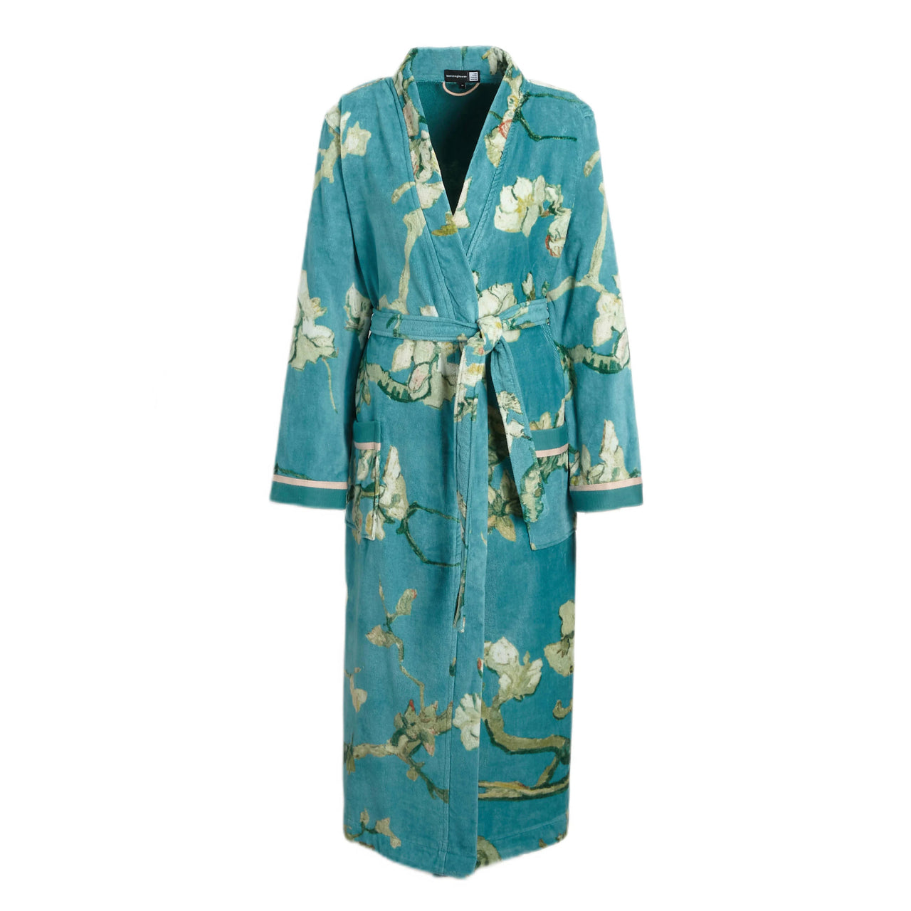 Beddinghouse x Van Gogh Museum Blossom Badjas - Blauw - XXL