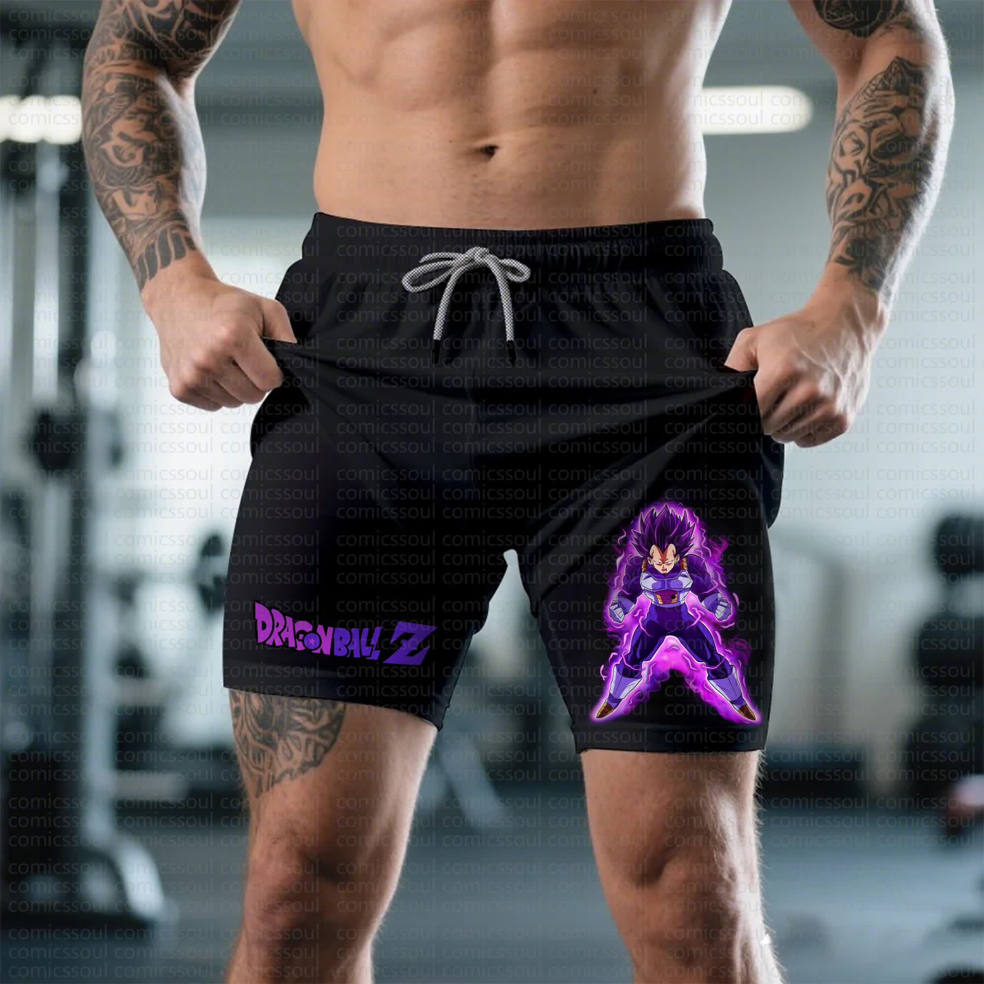 Unisex  “Comicssoul” Casual Anime Streetwear Shorts