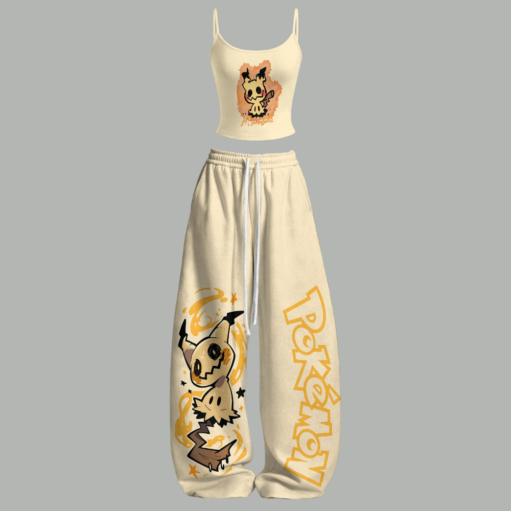 Pokemon Top & Elasticated Trousers Two-Piece Set