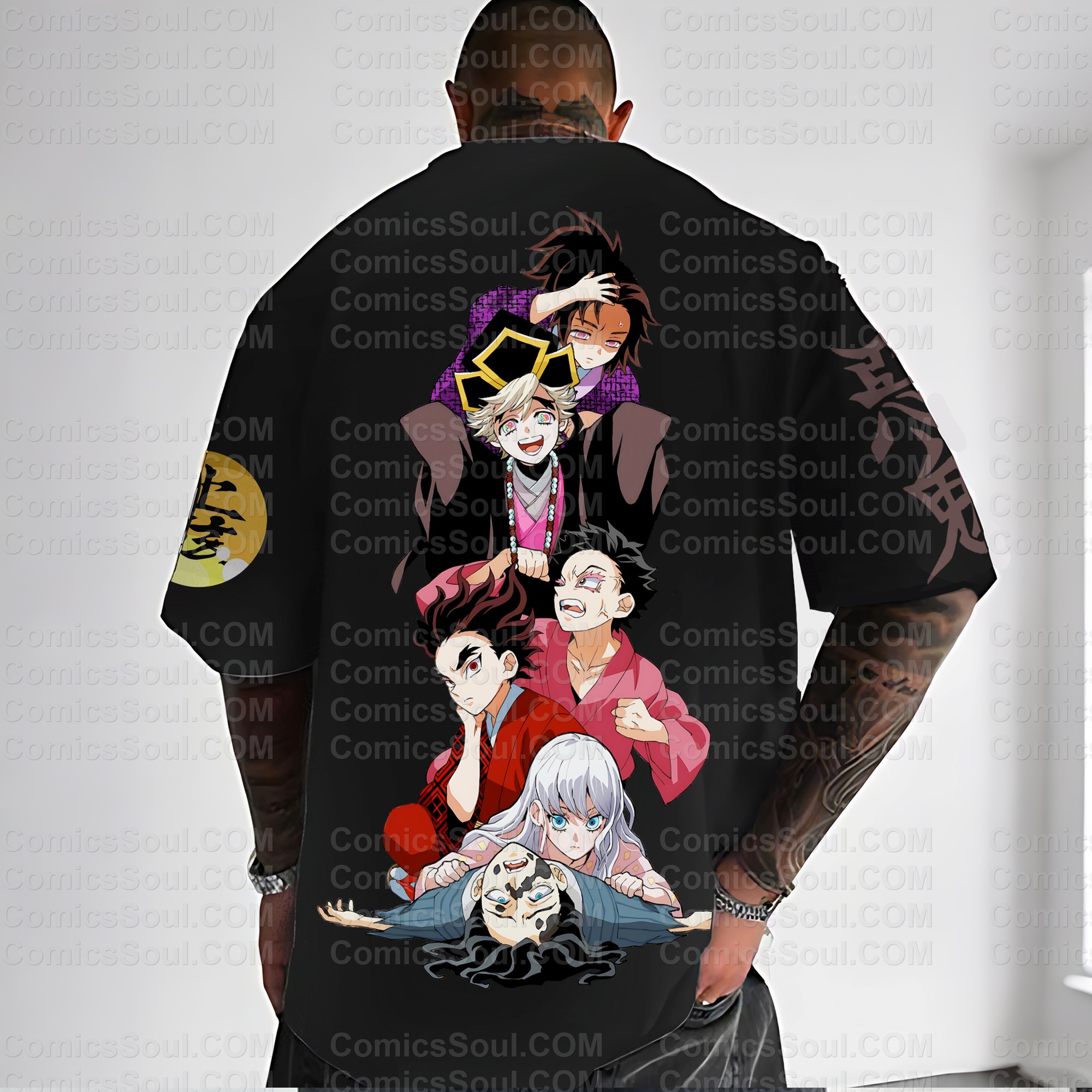 Unisex Anime Inspired Vintage T-Shirt| KNY