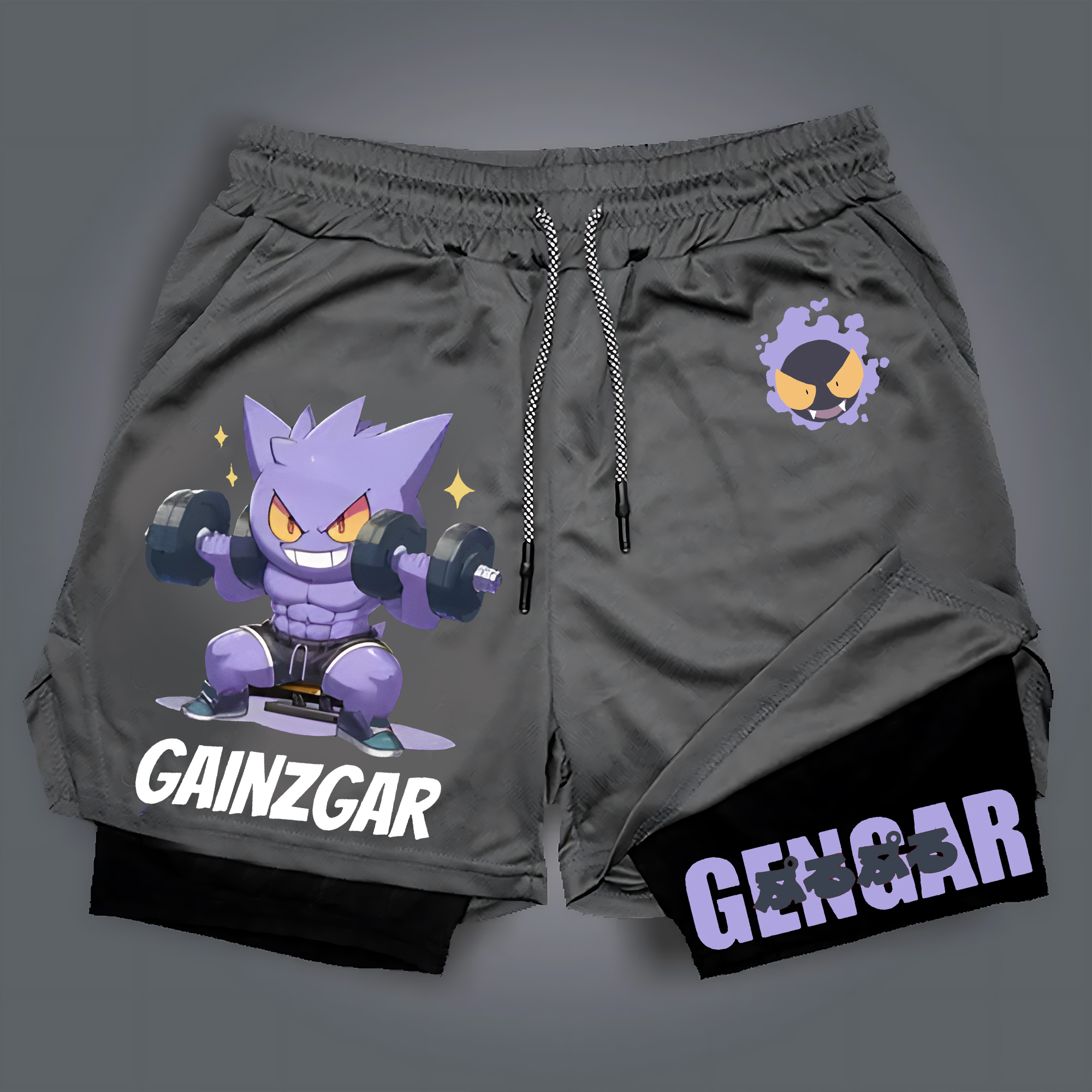 Unisex  “Comicssoul” Casual Anime Streetwear Shorts