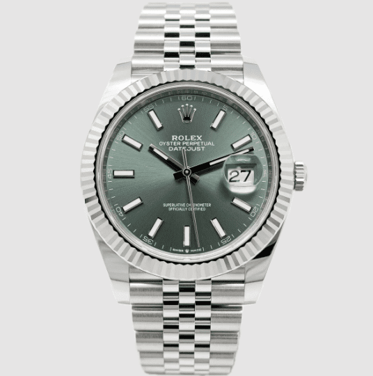 Mint Green Replica Rolex Datejust 2022