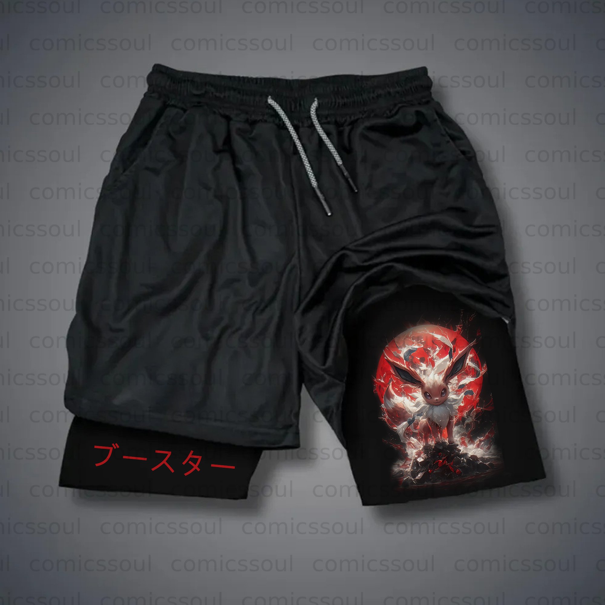 Unisex Casual Anime Streetwear Shorts