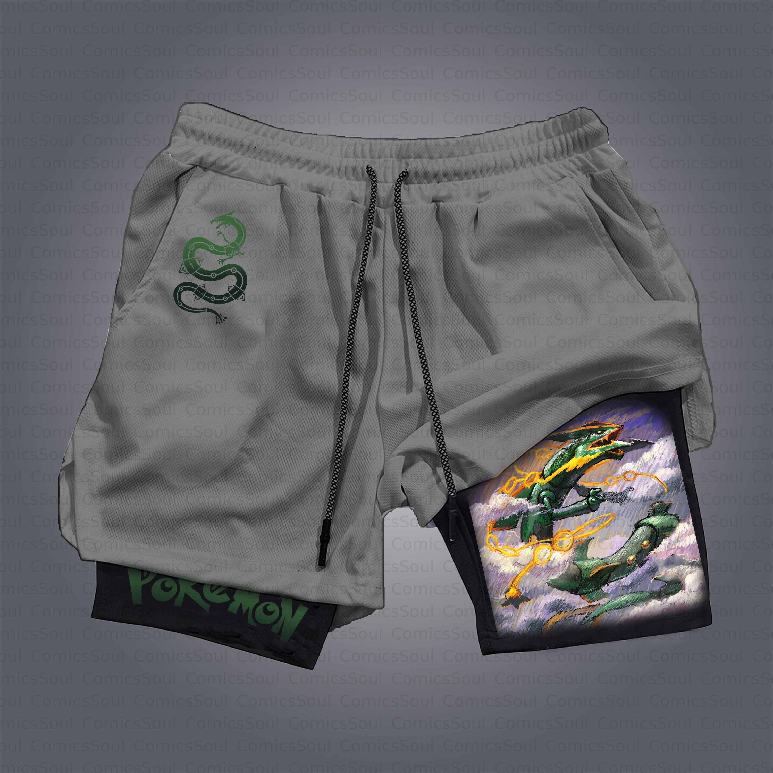 Unisex Casual Anime Style Shorts