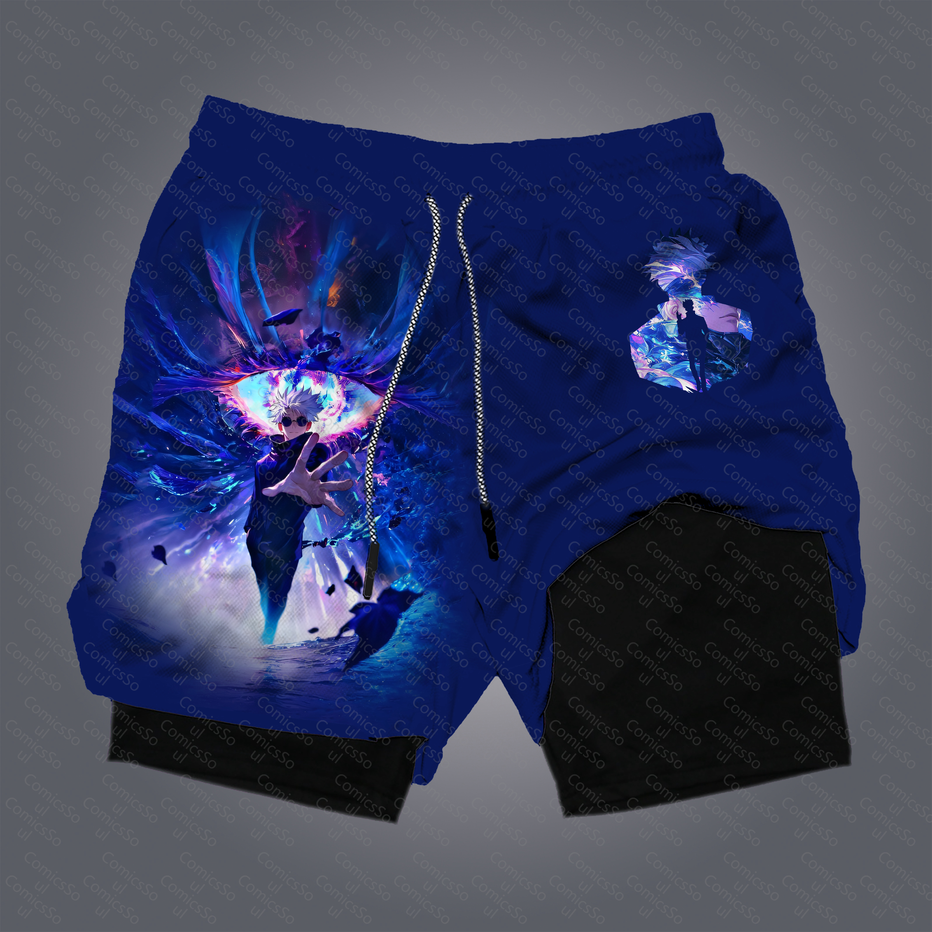Unisex “ Comicssoul” Casual Streetwear Shorts