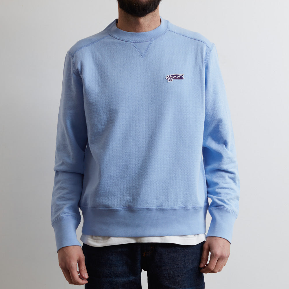 Merci - Pull Léon - Bleu clair