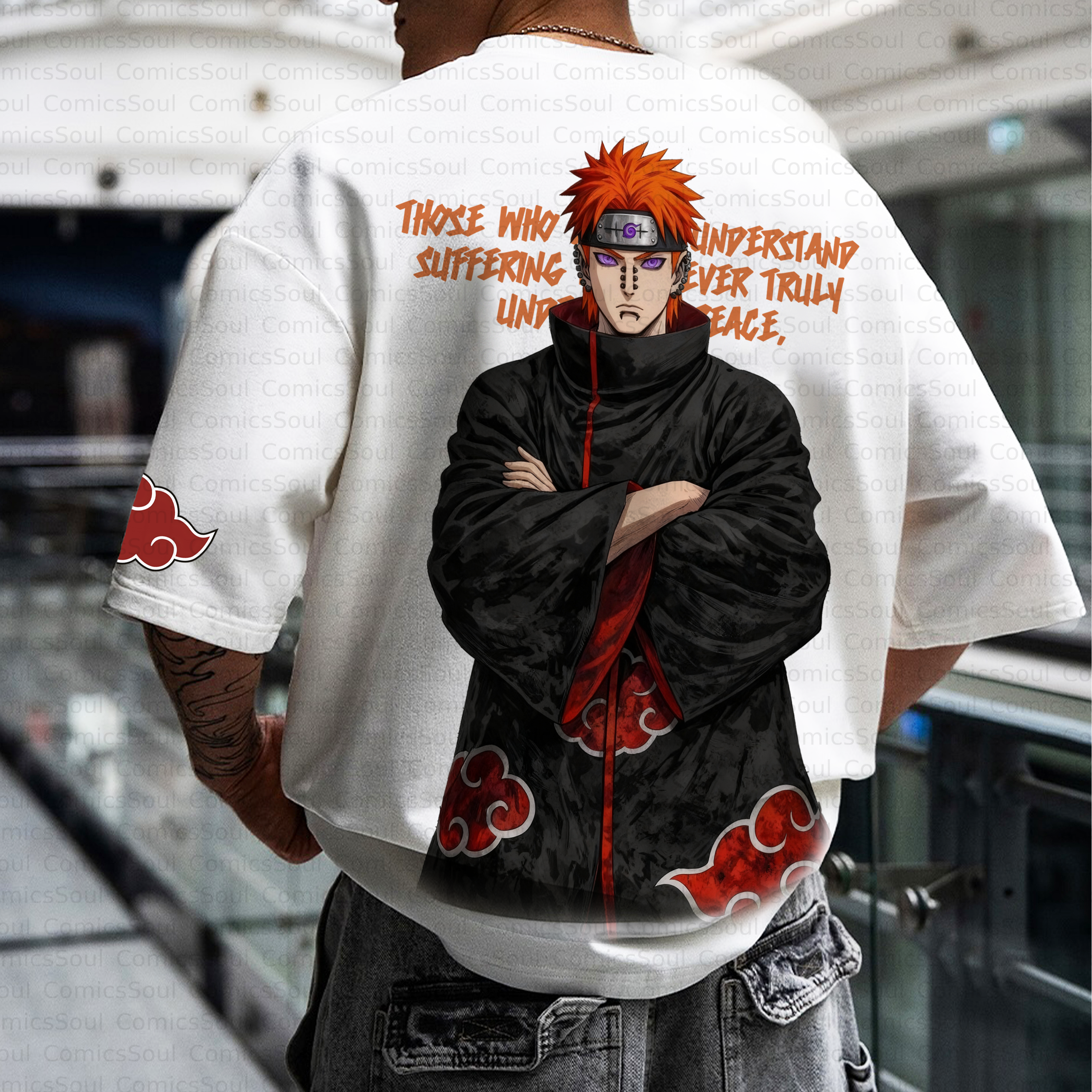 Unisex Anime Inspired Vintage T-Shirt
