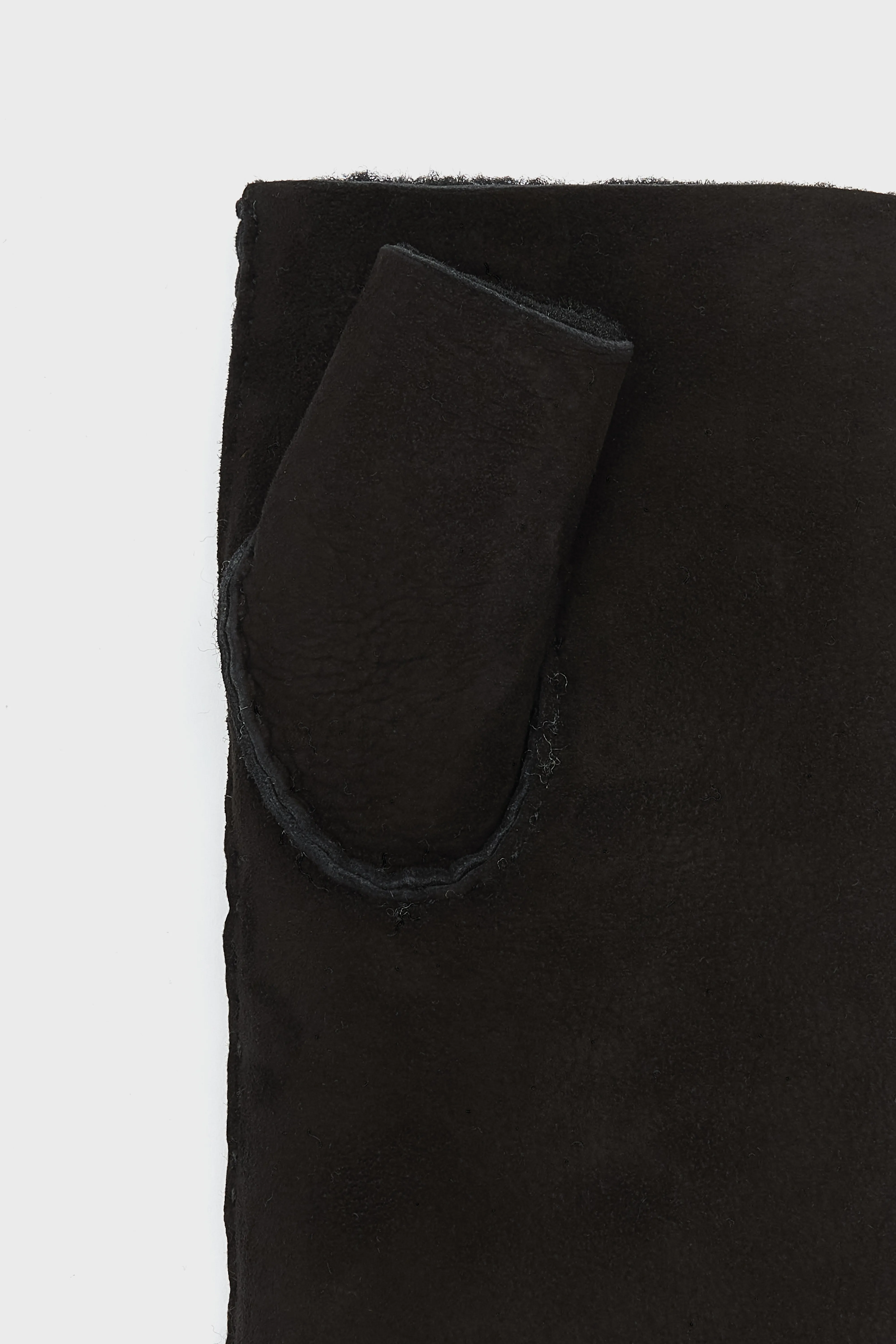 Bellerose Manhok fingerless gloves (251 / W / BLACK)