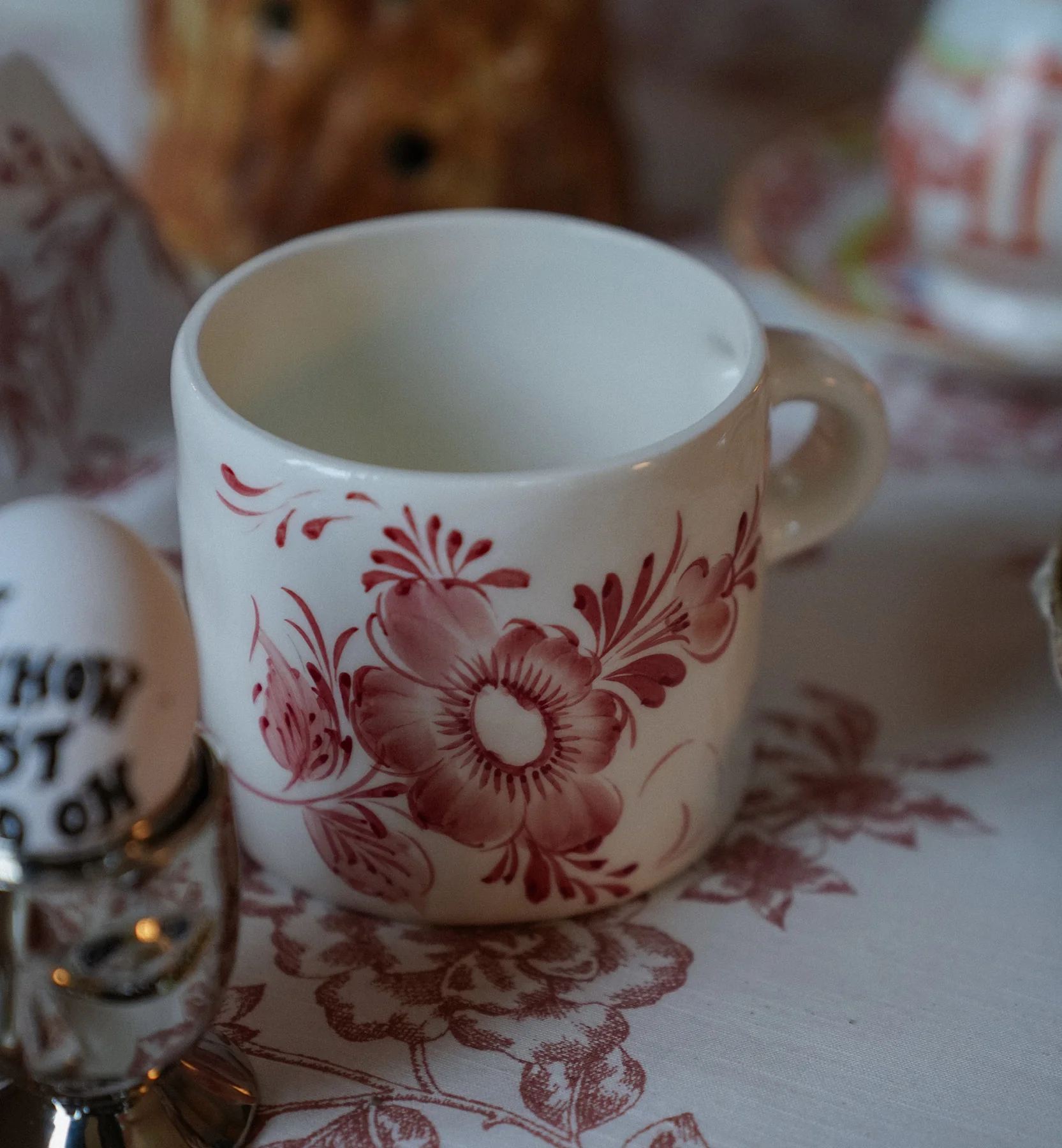 Whimsical Rose Tea Mug