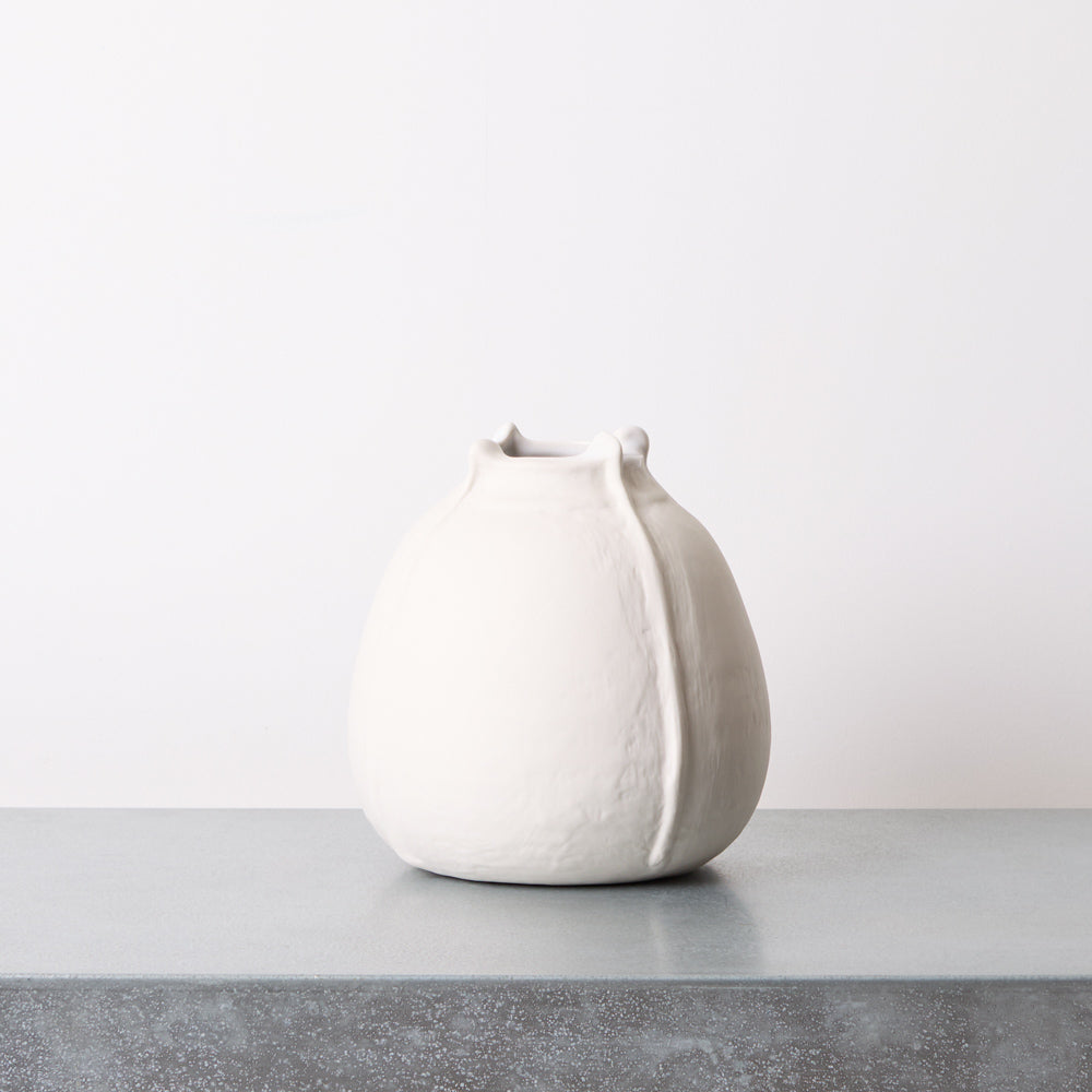 Vase graine - Blanc