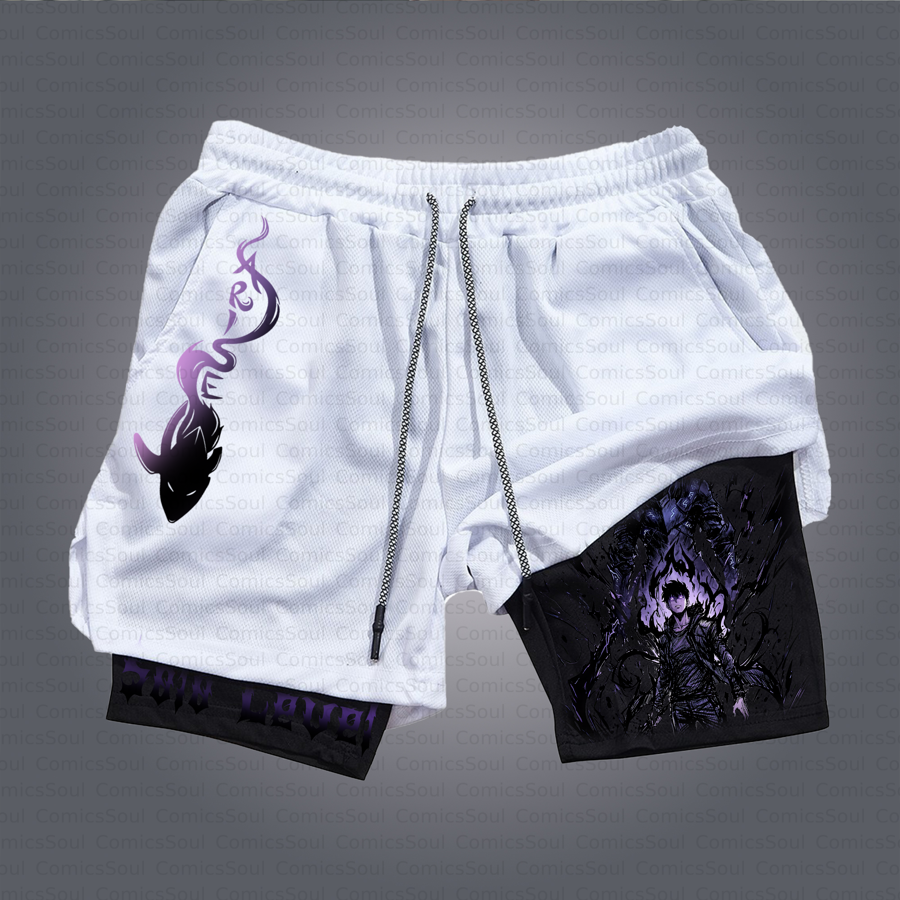 Unisex Casual Anime Style Shorts