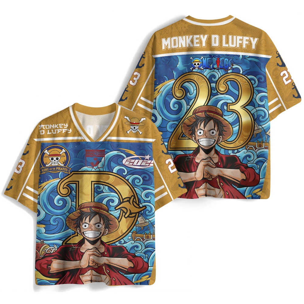 One Piece Anime Football Jersey