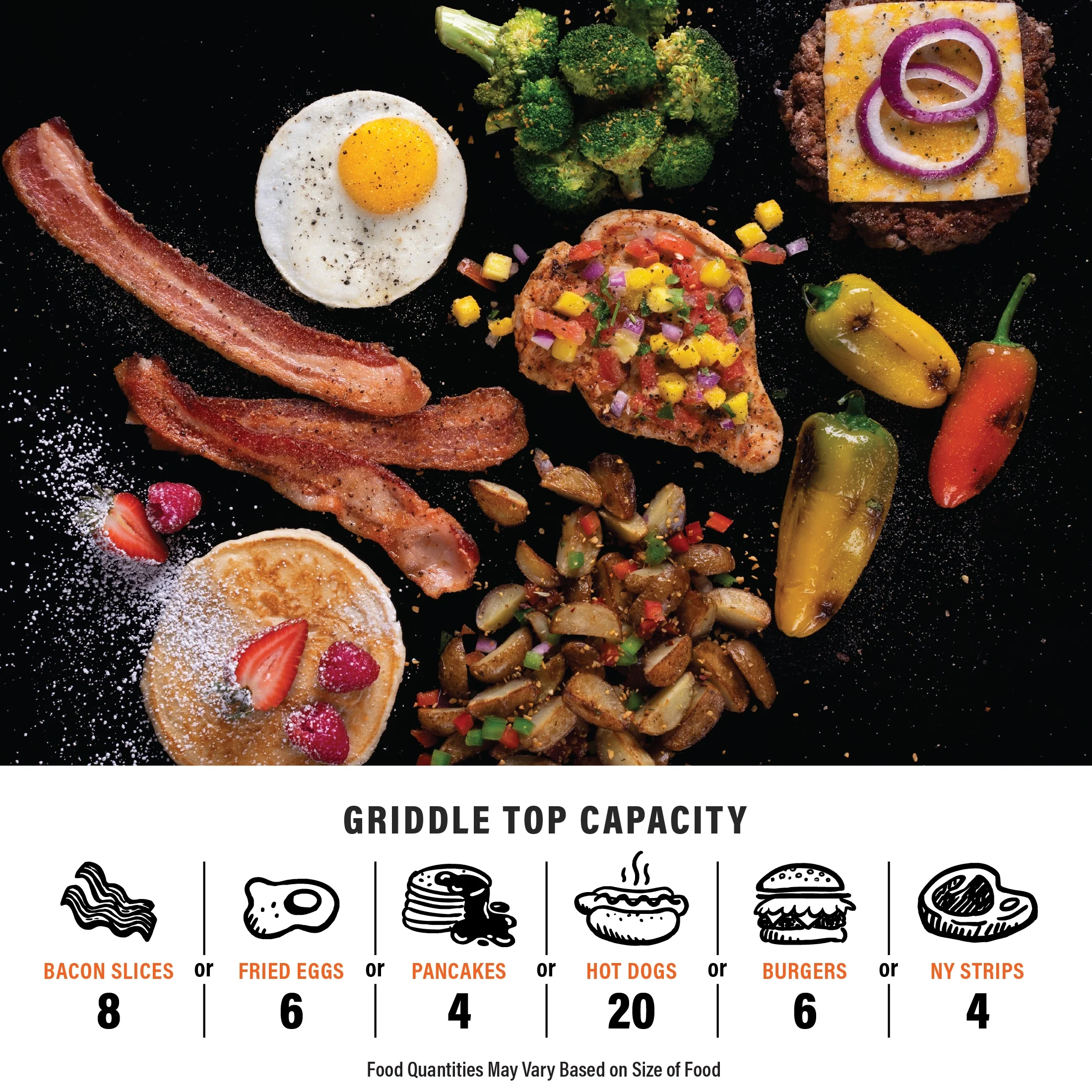 Blackstone Adventure Ready 12"x14- Propane Camping Griddle with Side Burner - Image 12