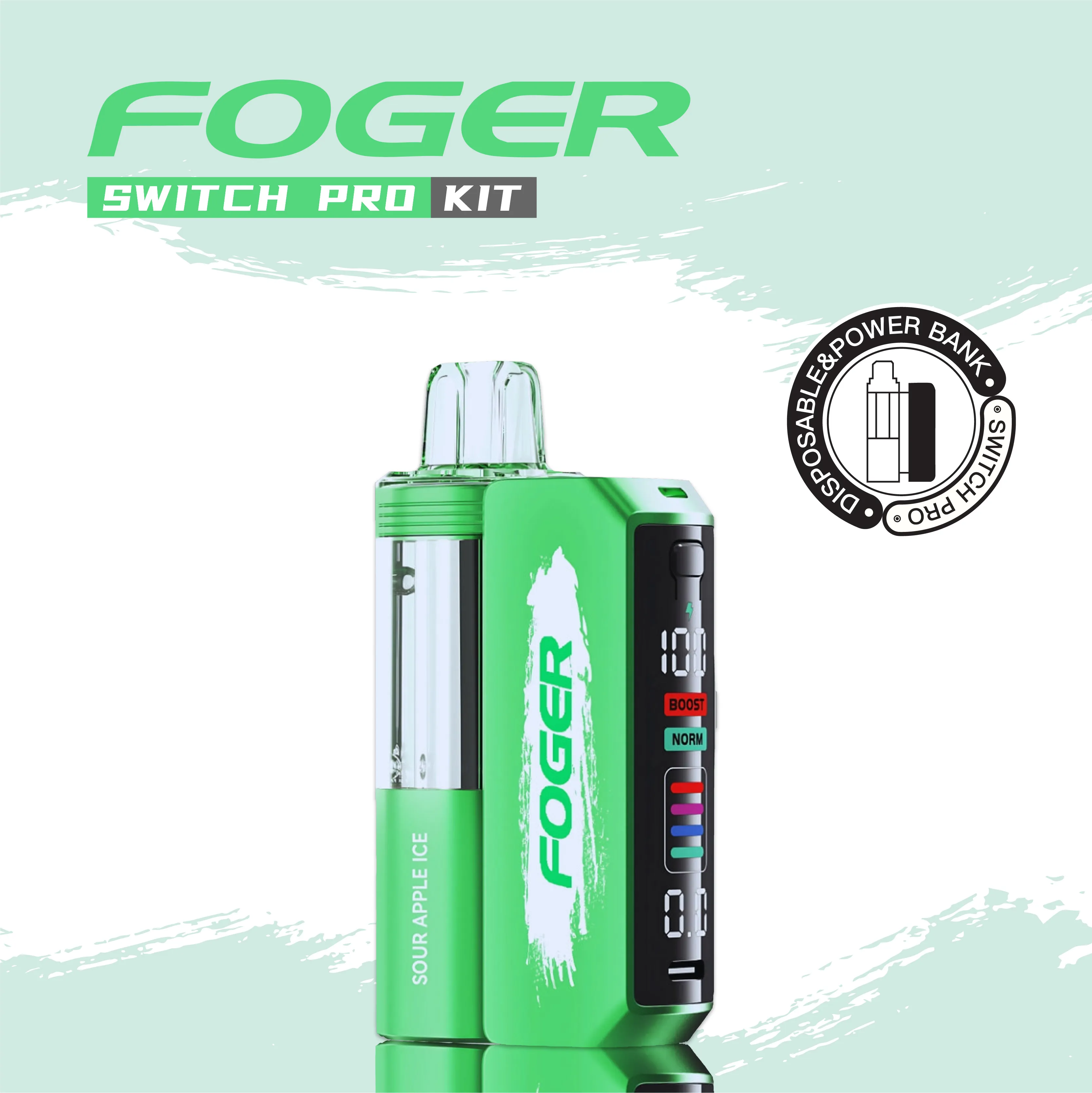 Sour Apple Ice Foger switch pro Kit