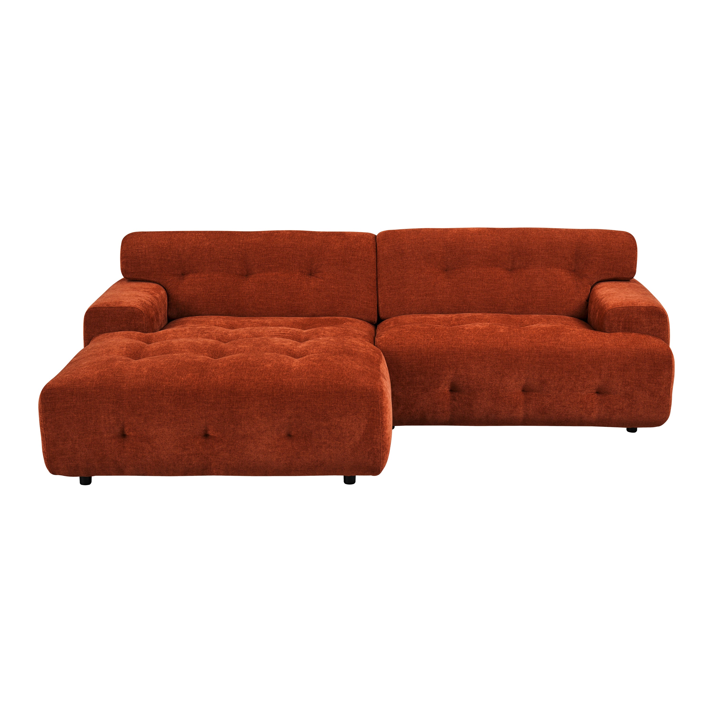 Blokker Ruby Hoekbank met Chaise Longue Links - Terra