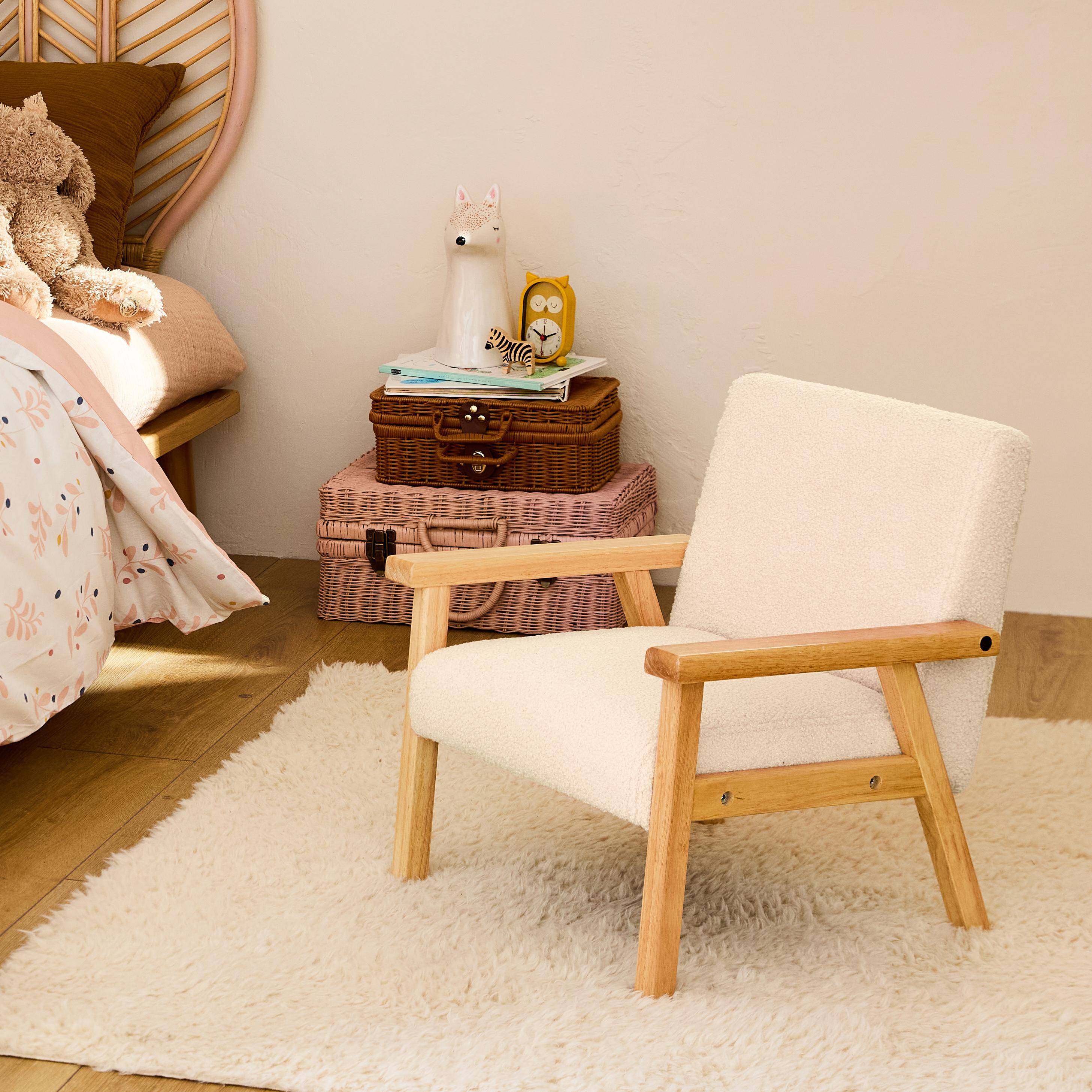 Isak kids - Sillón infantil estilo escandinavo de madera de hevea