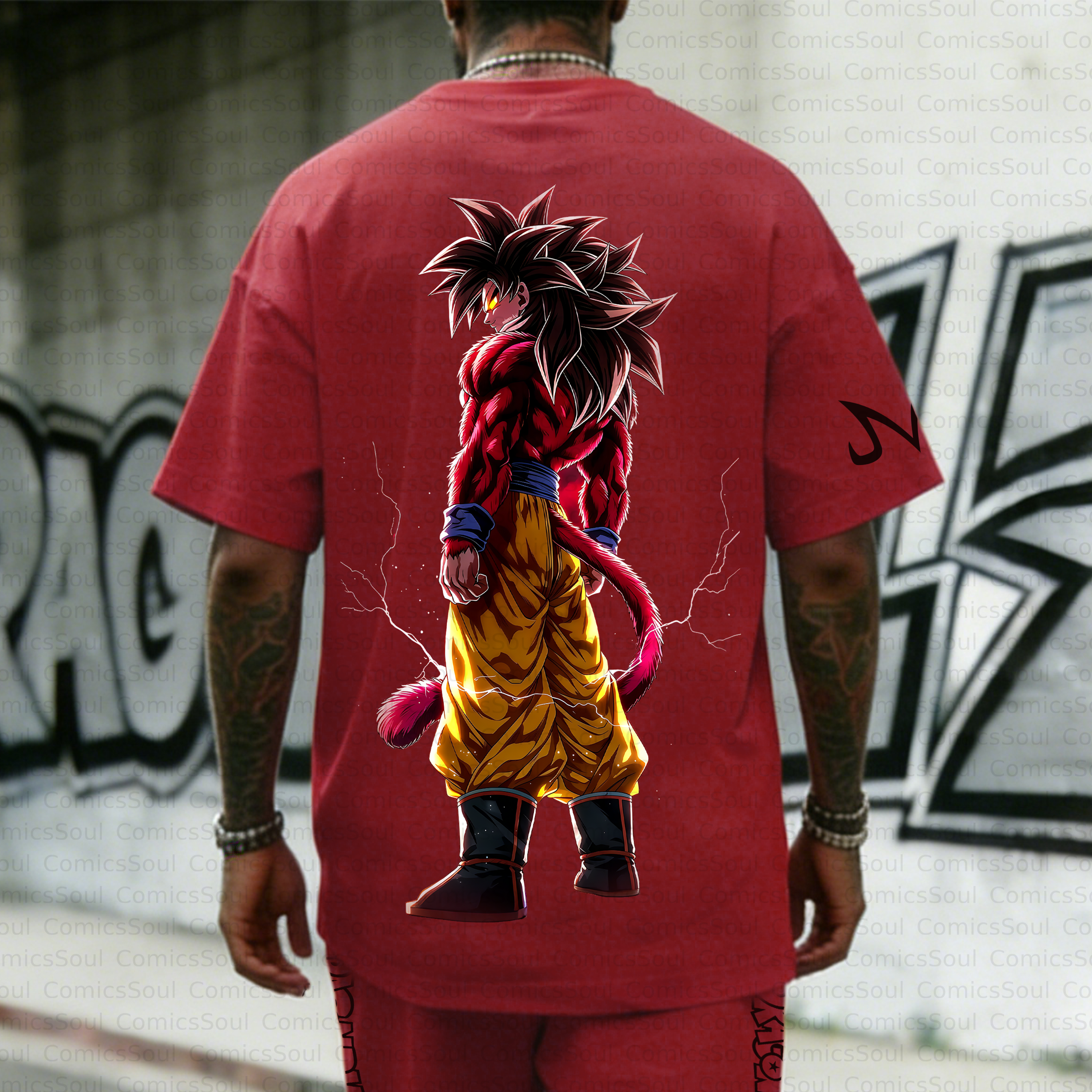 Unisex Anime Inspired Vintage T-Shirt