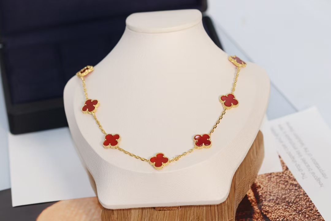 VCA Vintage Alhambra Necklace, 10 Motifs - Original Replica Club