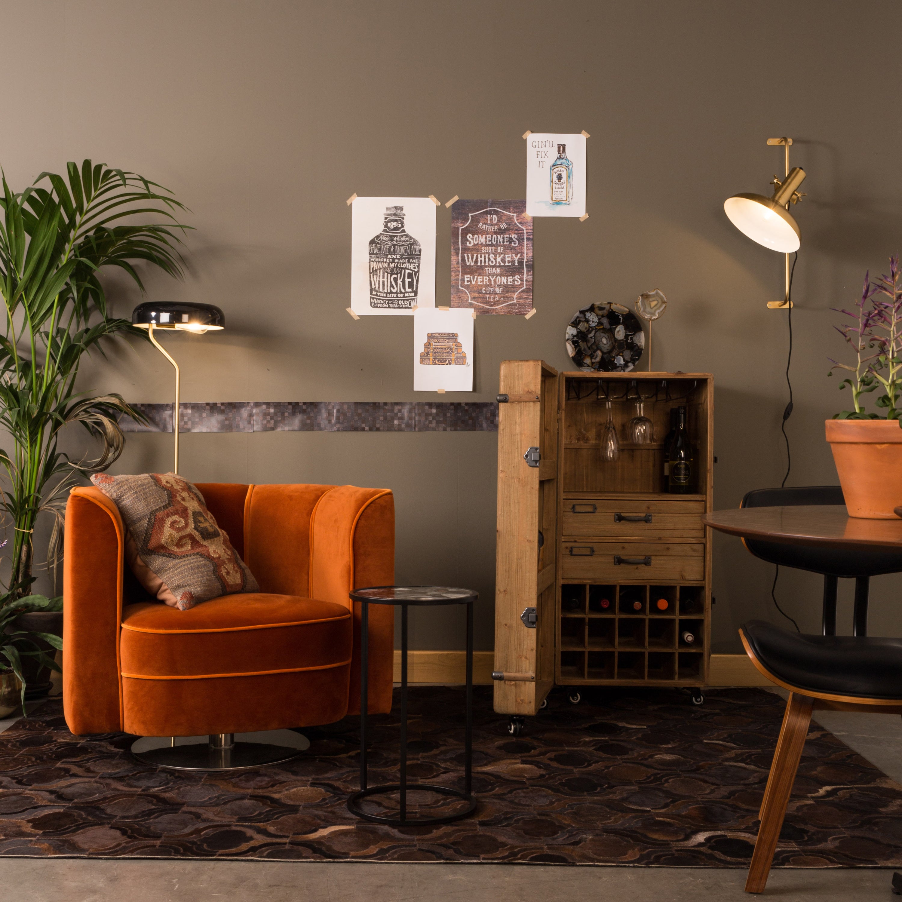 Dutchbone Flower Fauteuil