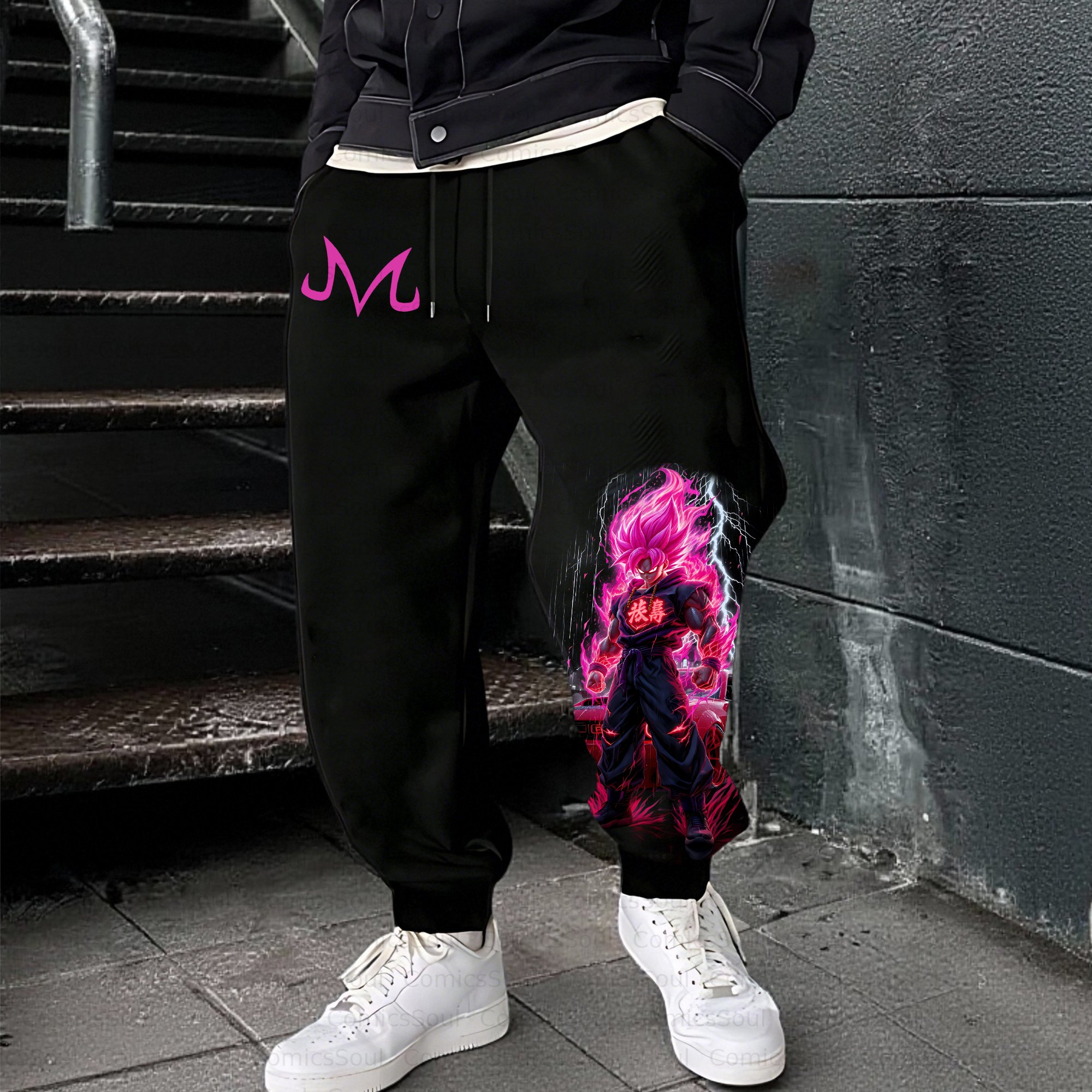 Unisex Casual Anime Streetwear Pant