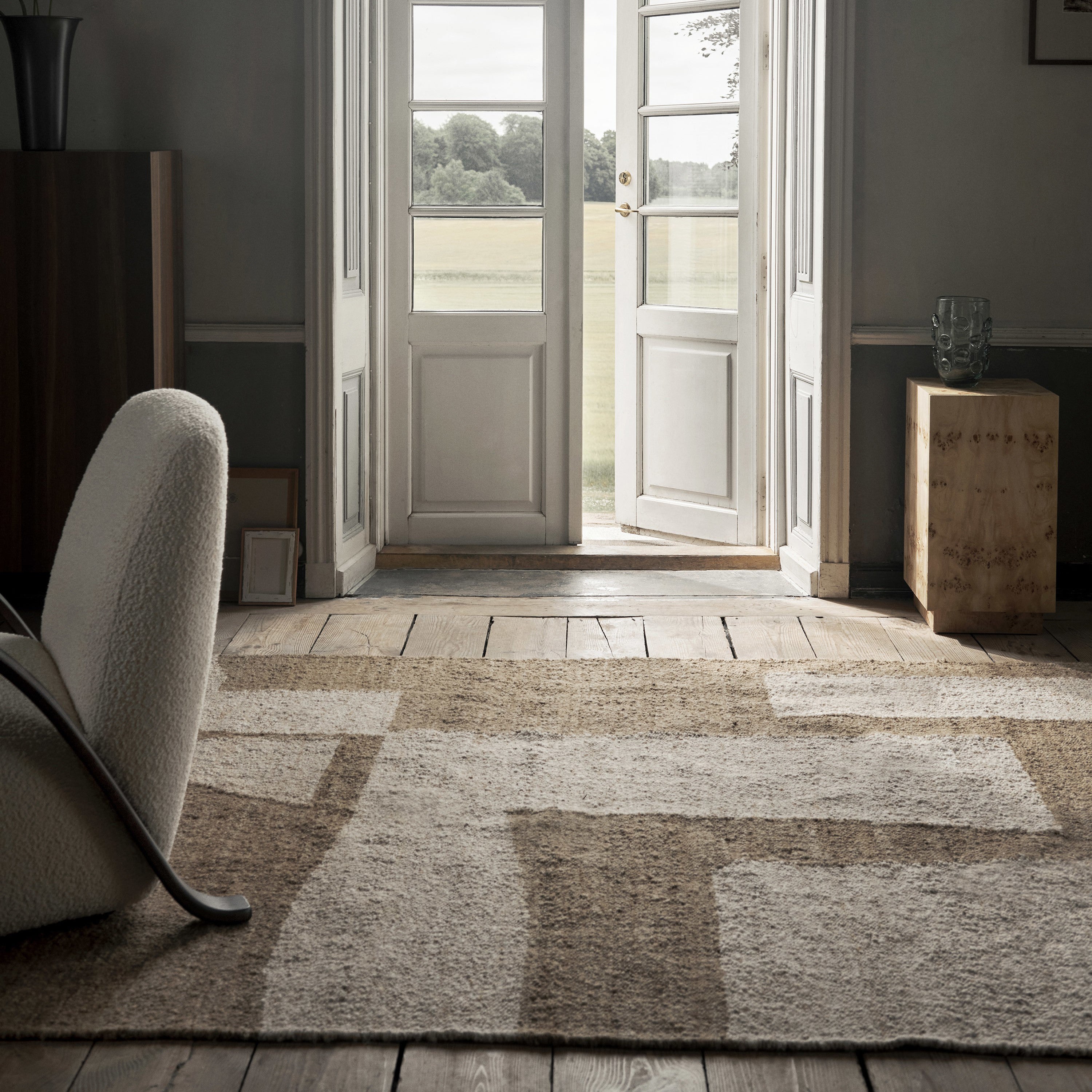 Ferm Living Piece Vloerkeed 200 x 300 cm - Toffee