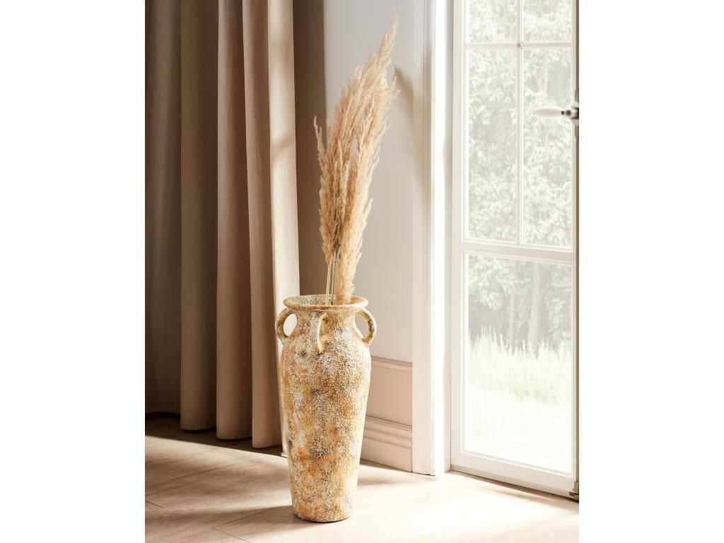 Jarrón decorativo FERAJ Cerámica Multicolor