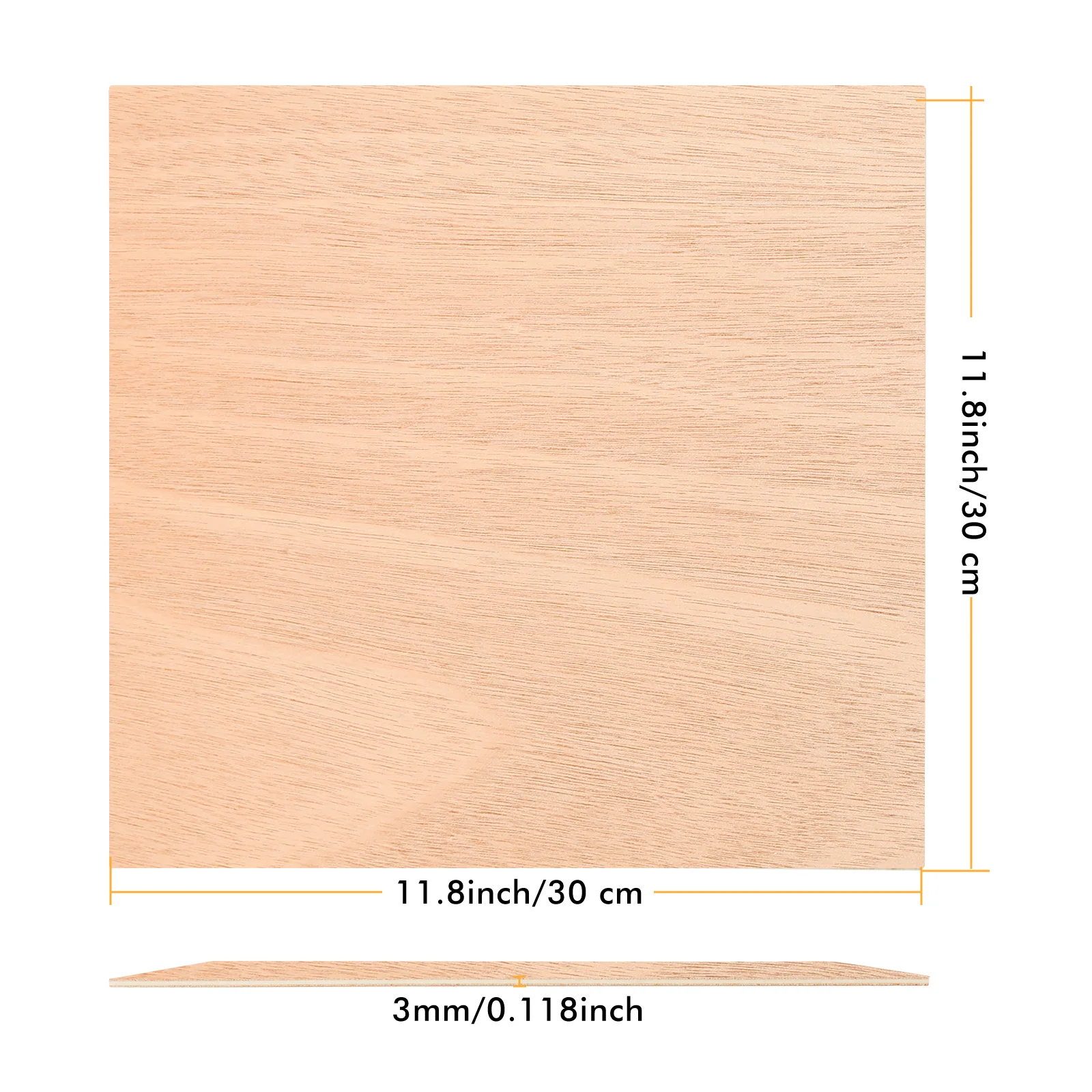 3mm Mahogany Plywood (4pcs)