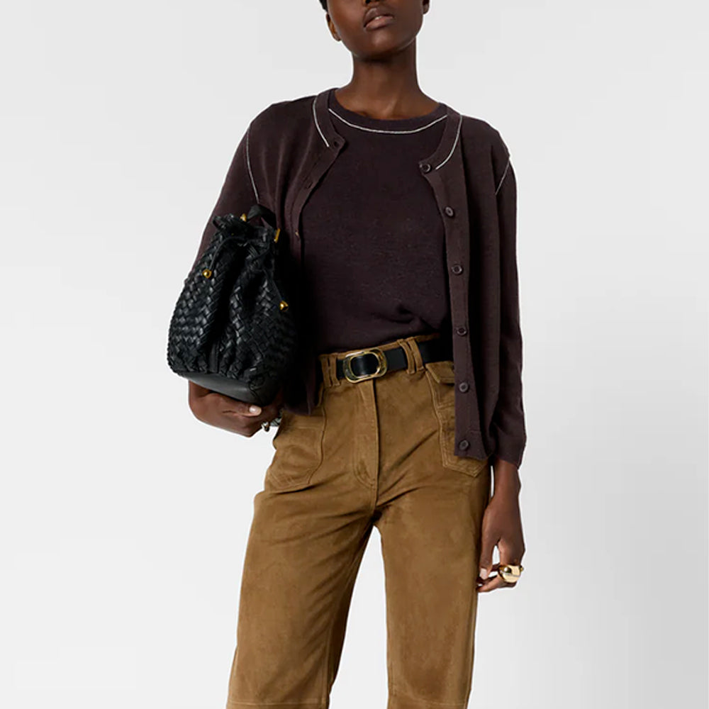 Gerard Darel - Gilet Lorys - Marron