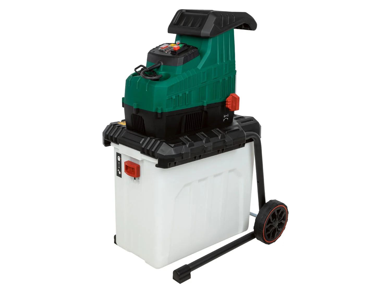 PARKSIDE electric roller shredder PWH 2800 B2, with 60 liter collection box