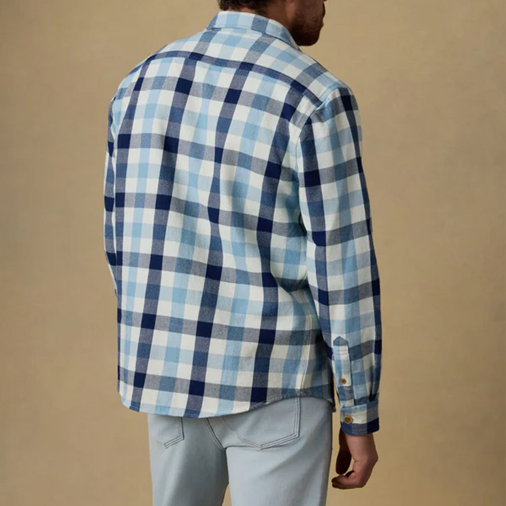 Faherty - Surchemise Indigo - Indigo Island