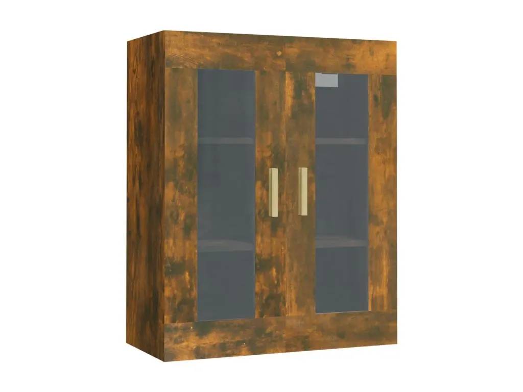 Armario colgante de pared Mueblestop ahumado 69.5x34x90 cm 21900ZSLS
