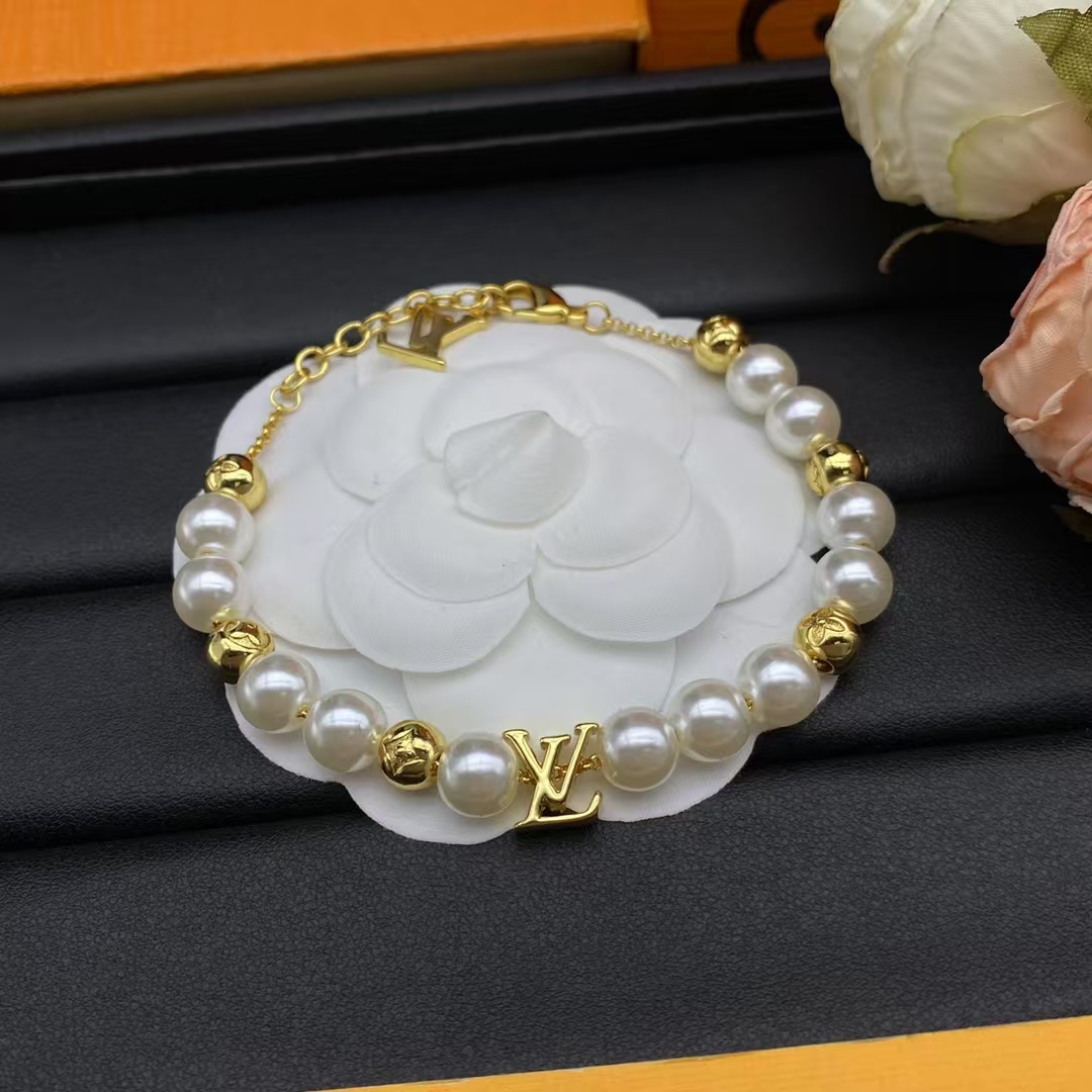 Louis Vuitton Pearl Bracelet - Original Replica Club