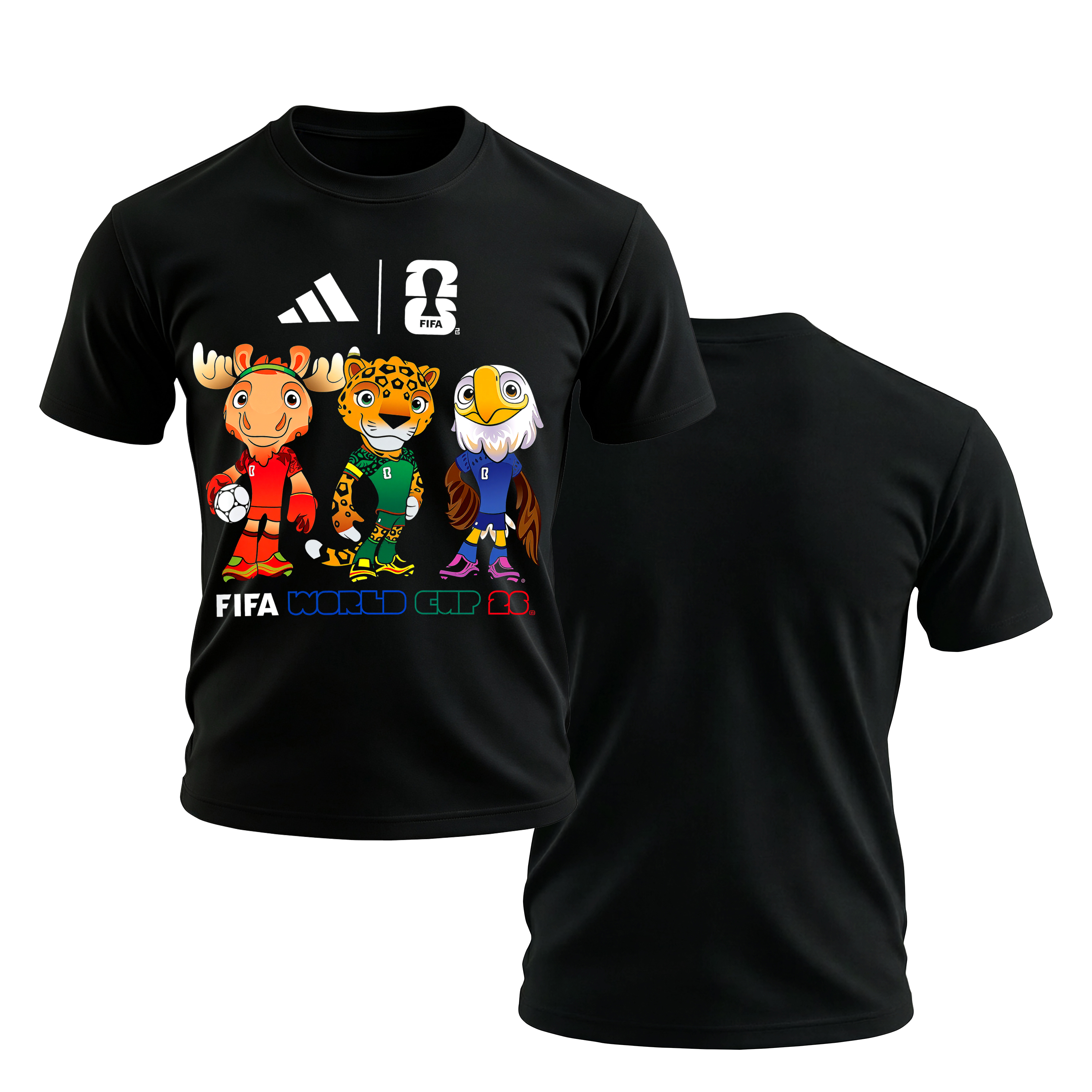 FIFA World Cup 2026 Printed Oversized Unisex T-shirt