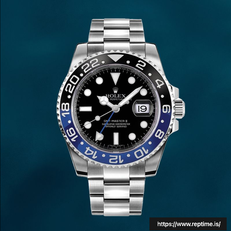 Rolex Gmt Master Ii 40mm Men’s 116710BLNR-78200 Oyster Bracelet
