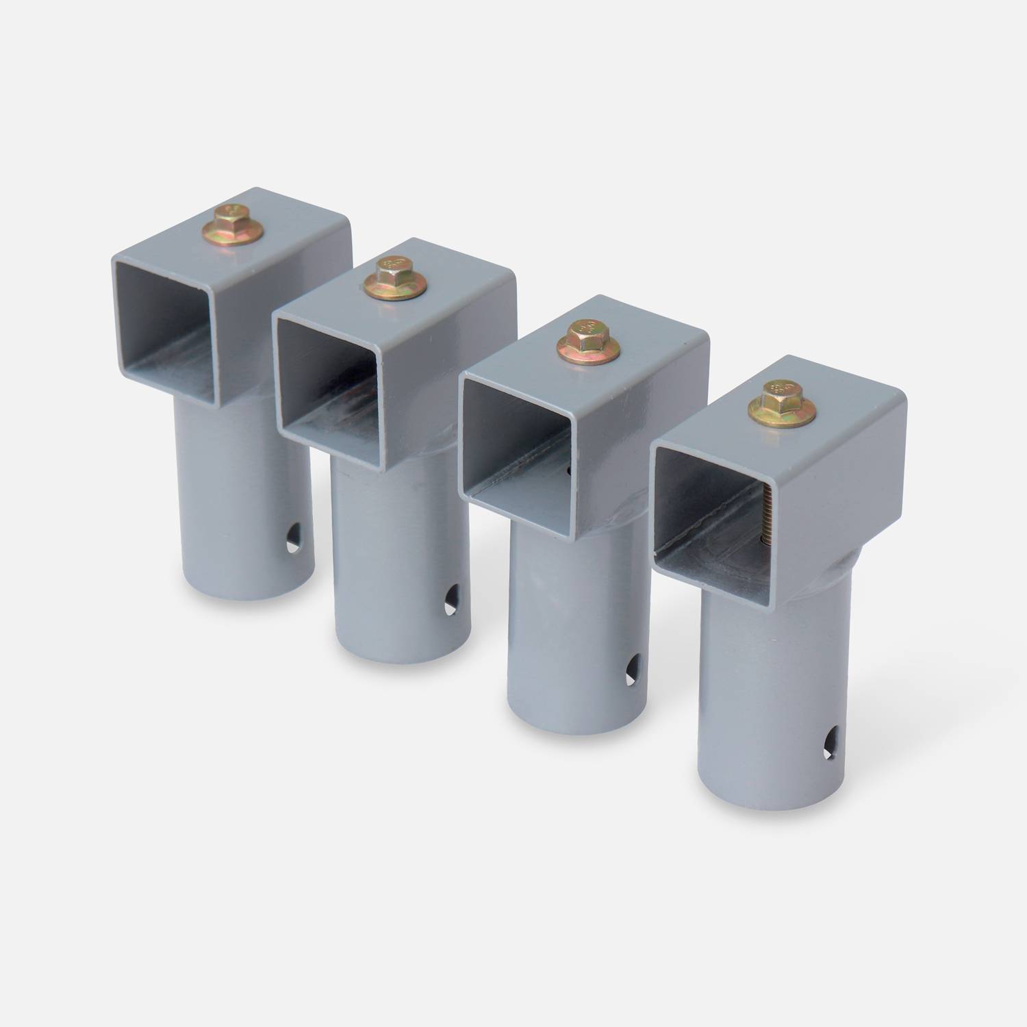 Kit de 4 conectores - Conector para cama elástica, 430 a 490cm, set de 4