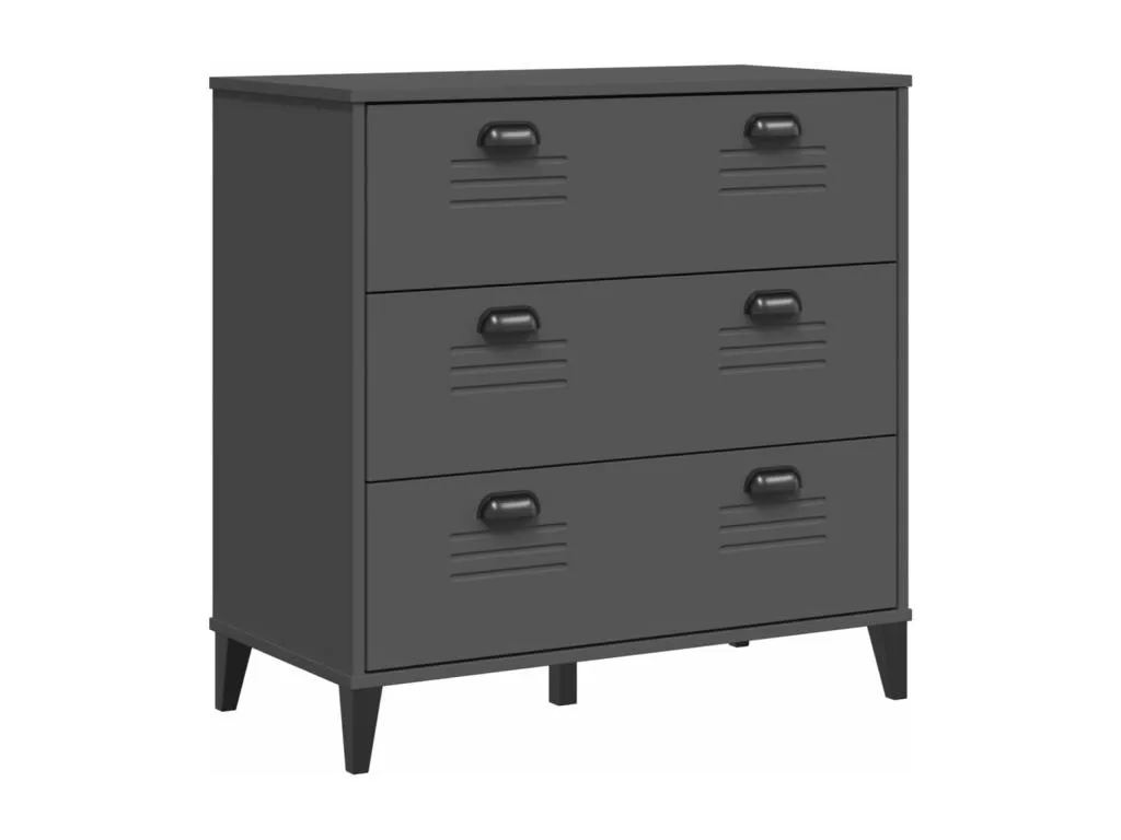 Cajonera Cosinor madera de ingeniería gris antracita hhn3385944