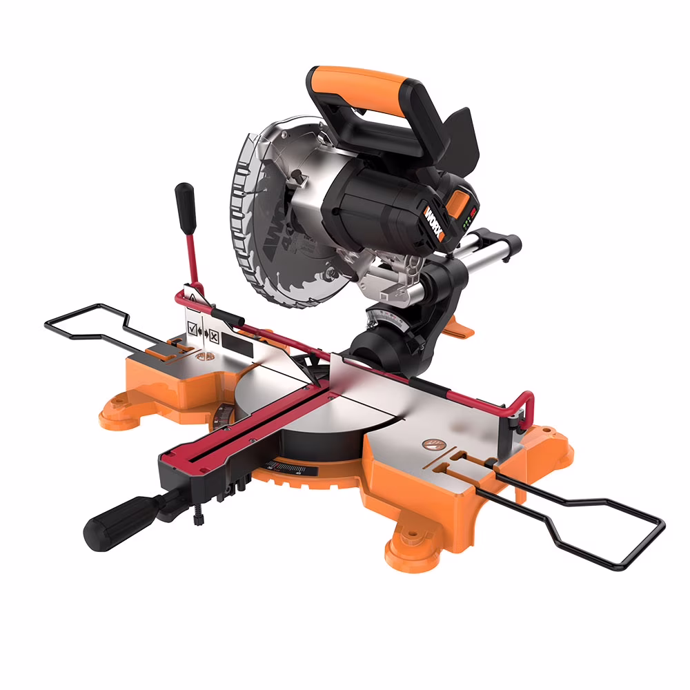 Worx WX845L 20V Power Share 7.25" Cordless Sliding Compound Miter Saw (Battery Charger Included)