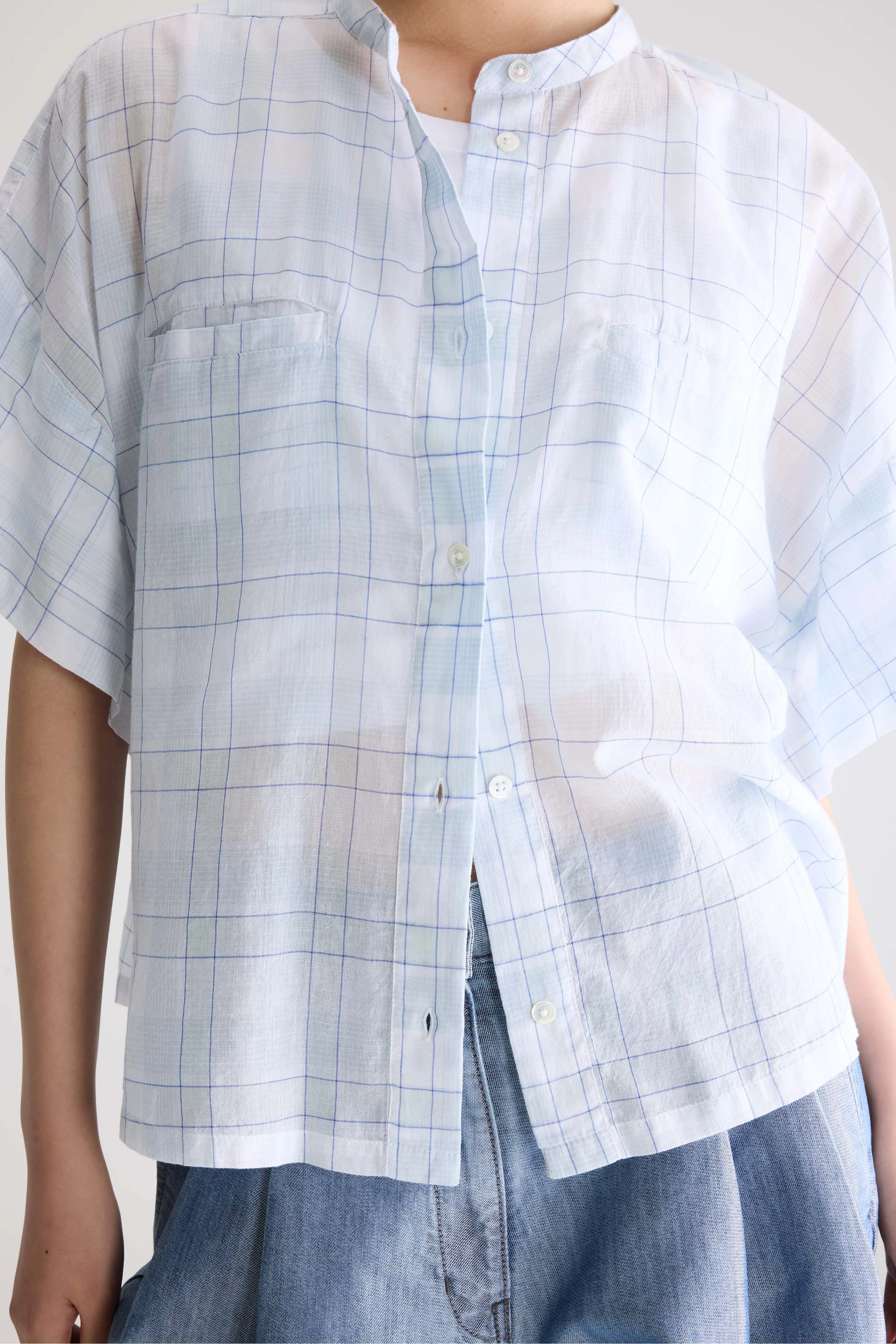 Bellerose Cloe sleeveless shirt (261 / W / CHECK A)