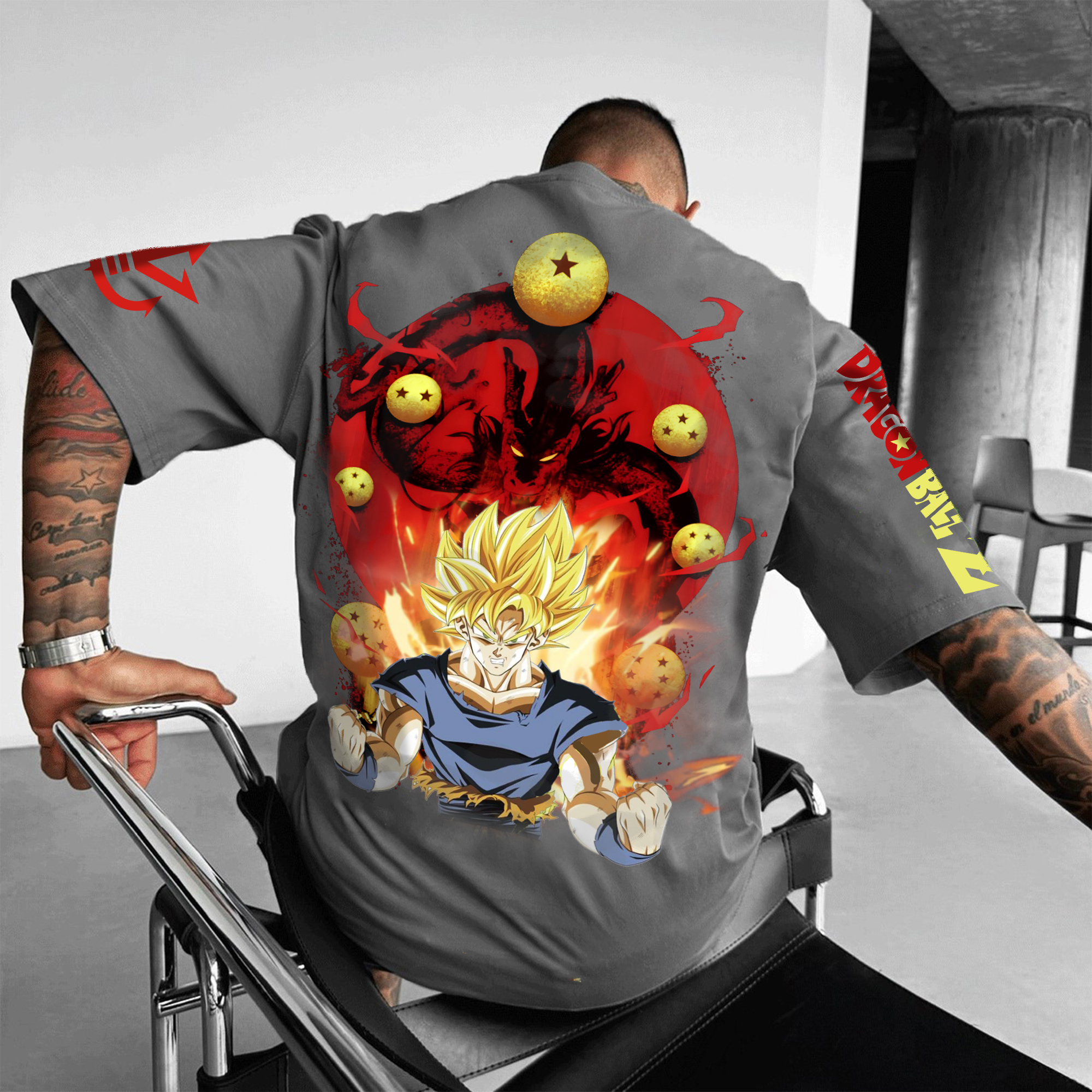 Unisex Anime Inspired Vintage T-Shirt丨Comicssoul