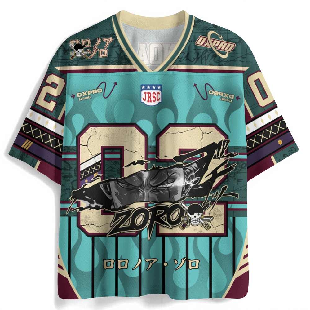 ONE PIECE Anime Football Jersey