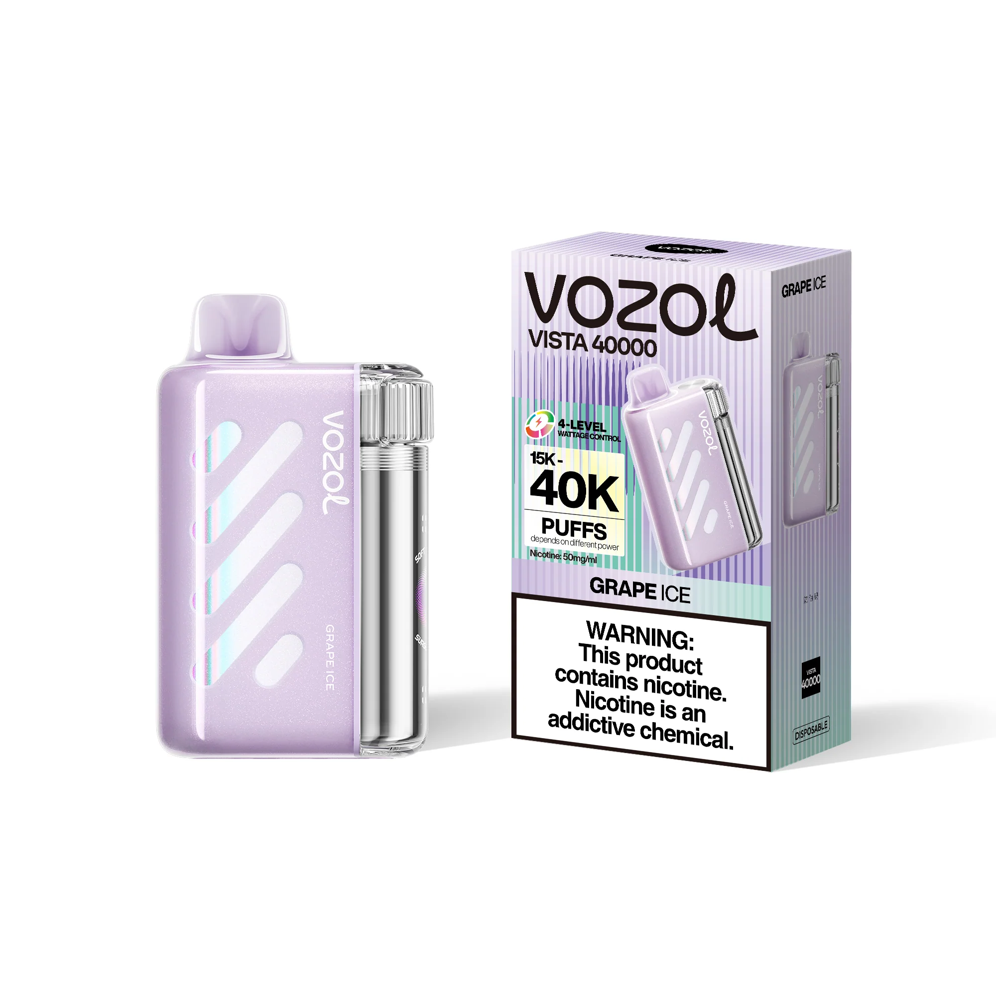VOZOL VISTA 40K cigarette électronique jetable (toutes les saveurs)