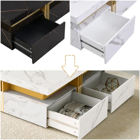 Ample Storage with 4 Spacious Drawers