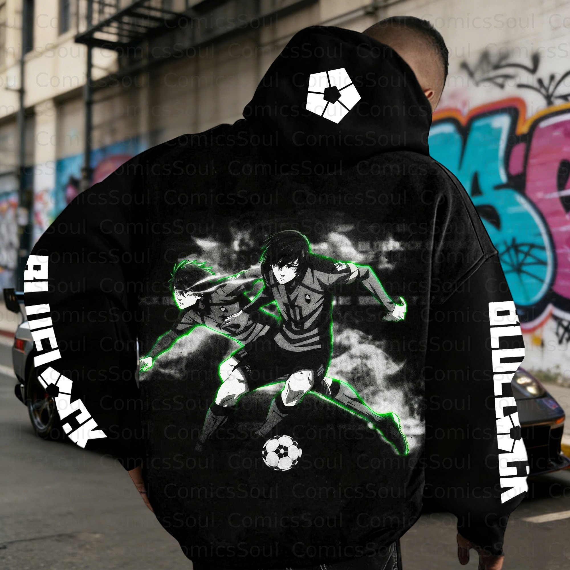 Unisex Graphic Streetwear Vintage Plush  Hoodie