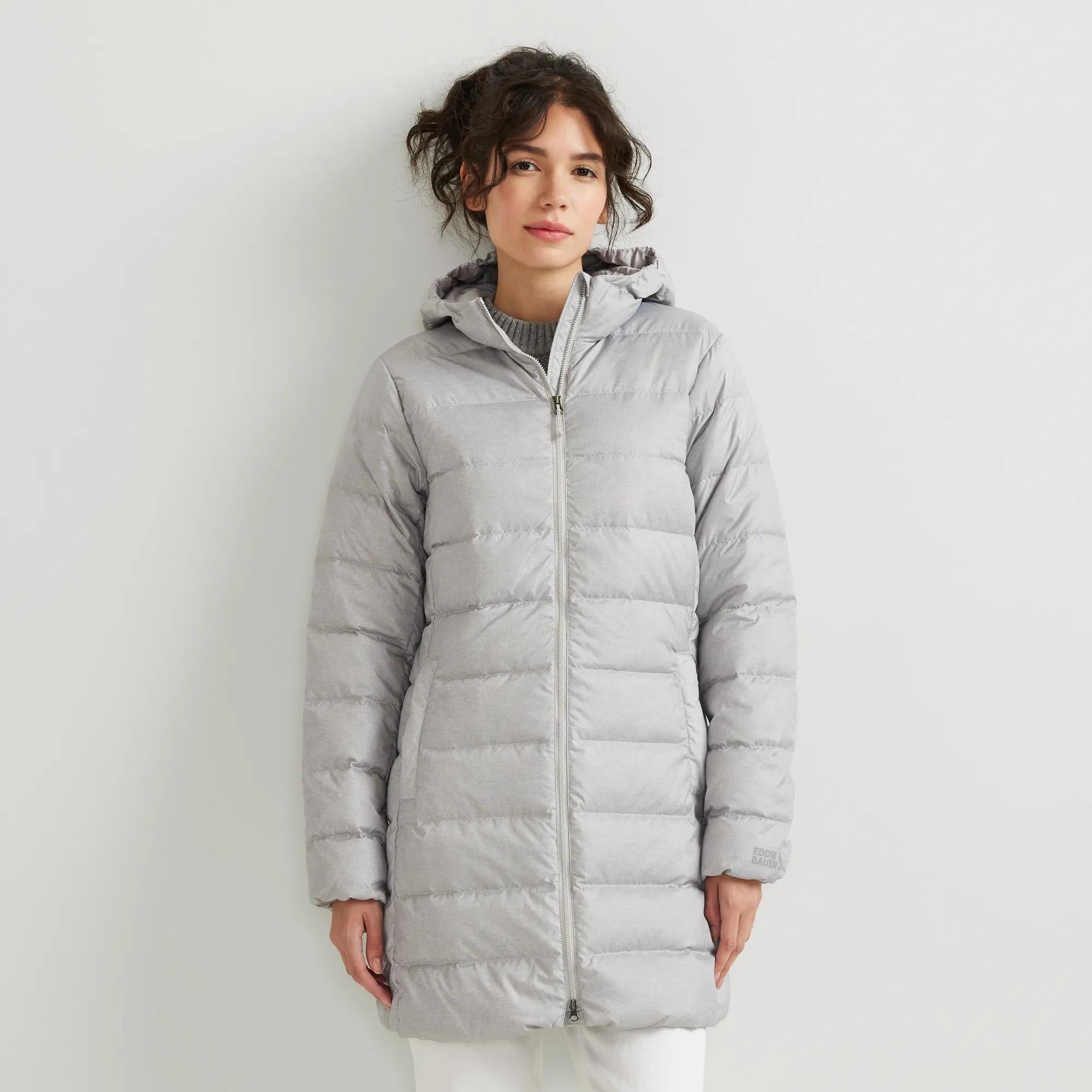 Women's CirrusLite Down Hooded Parka - Eddie Bauer Outlet