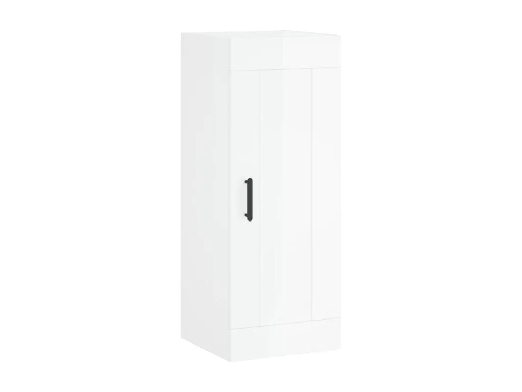 Armario de pared Decopractico ingeniería blanco brillo 34.5x34x90 cm KJYR34477